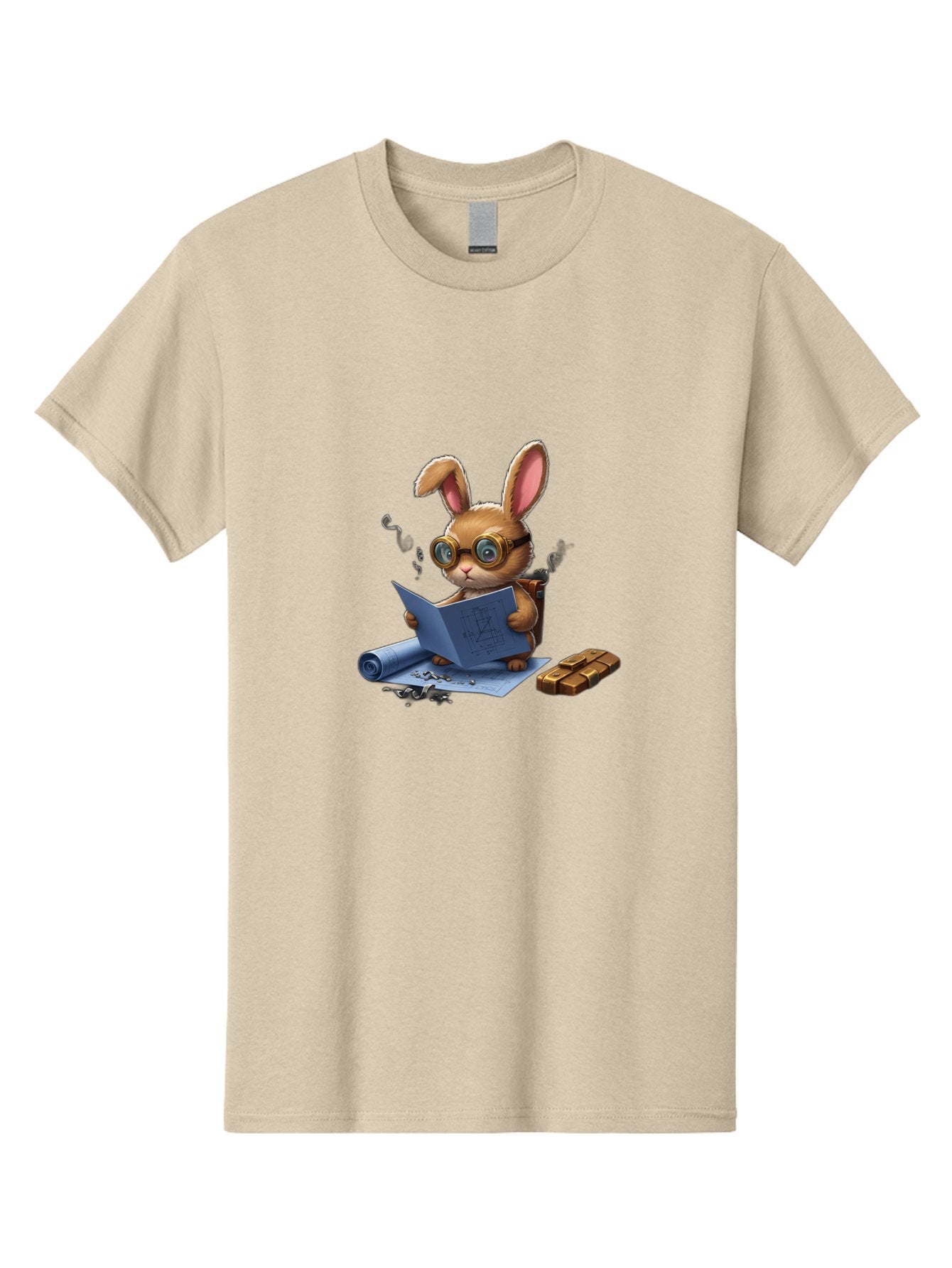 Rabbit-Explorer Men'S Graphic Tee, 100% Cotton, Comfortable Casual Summer Wear, Machine Washable, Vintage Camera, Old Camera, Antique Camera, Black Camera, Classic Photography, Photography Equipment, Nostalgic Device, Film Camera, Camera Art Baj719 3