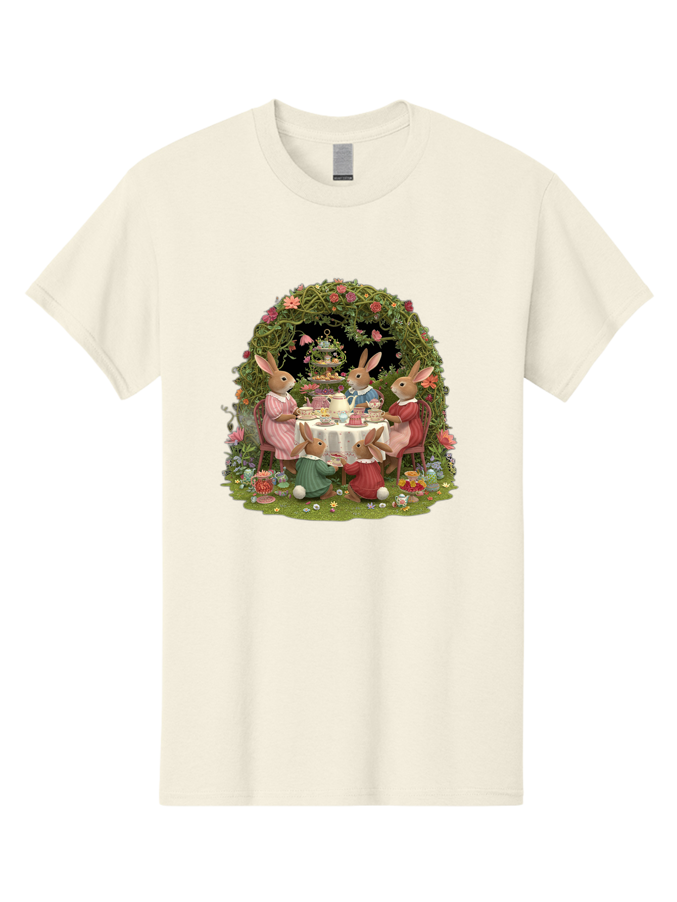 Rabbit-Family-Tea-Party Men'S Graphic Tee, 100% Cotton, Comfortable Casual Summer Wear, Machine Washable, Vintage Camera, Old Camera, Antique Camera, Black Camera, Classic Photography, Photography Equipment, Nostalgic Device, Film Camera, Baj720 9