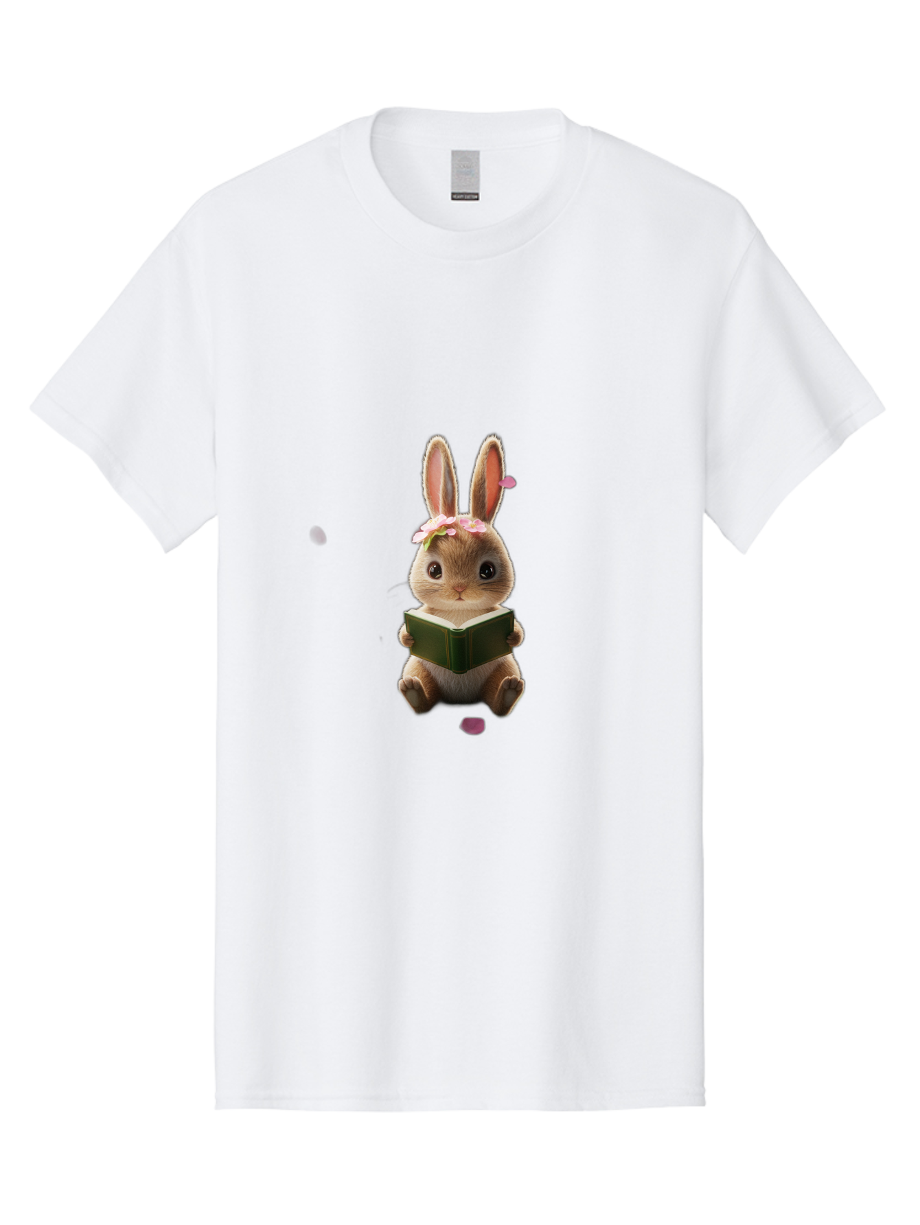 Rabbit-Reading-Book Men'S Graphic Tee, 100% Cotton, Comfortable Casual Summer Wear, Machine Washable, Vintage Camera, Old Camera, Antique Camera, Black Camera, Classic Photography, Photography Equipment, Nostalgic Device, Film Camera, Baj724