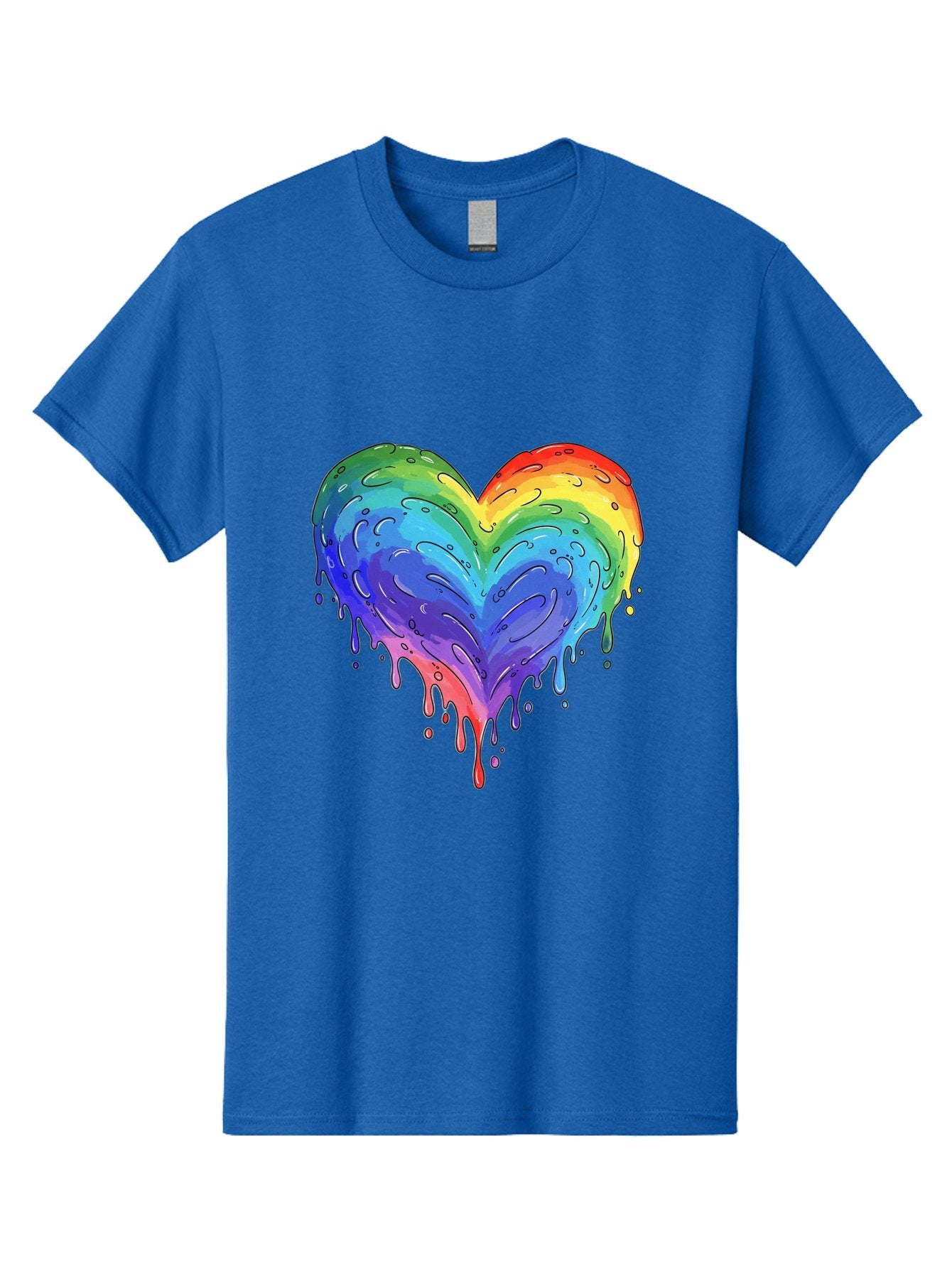 Rainbow-Dripping-Heart Men'S Graphic Tee, 100% Cotton, Comfortable Casual Summer Wear, Machine Washable, Vintage Camera, Old Camera, Antique Camera, Black Camera, Classic Photography, Photography Equipment, Nostalgic Device, Film Camera, Baj727 14