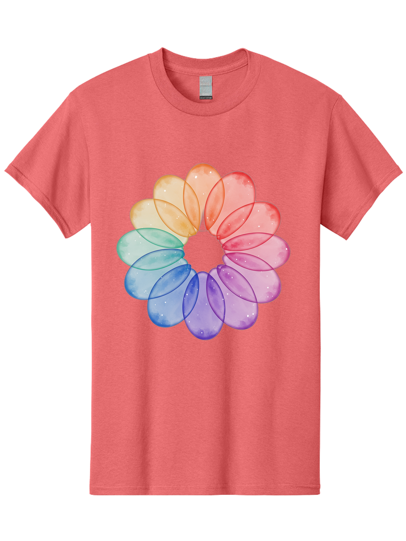 Rainbow-Flower-Petals Men'S Graphic Tee, 100% Cotton, Comfortable Casual Summer Wear, Machine Washable, Vintage Camera, Old Camera, Antique Camera, Black Camera, Classic Photography, Photography Equipment, Nostalgic Device, Film Camera, Baj728 12