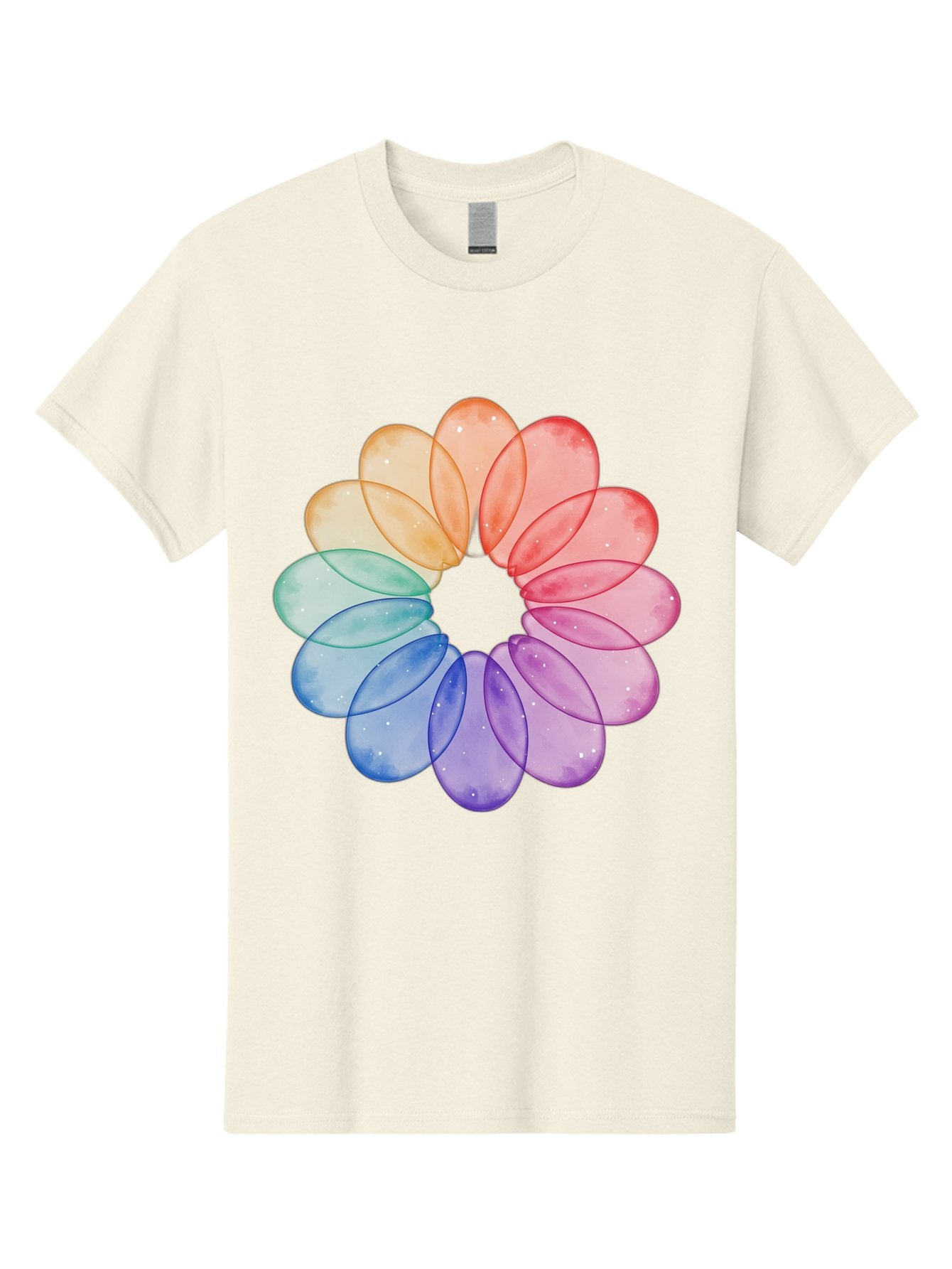 Rainbow-Flower-Petals Men'S Graphic Tee, 100% Cotton, Comfortable Casual Summer Wear, Machine Washable, Vintage Camera, Old Camera, Antique Camera, Black Camera, Classic Photography, Photography Equipment, Nostalgic Device, Film Camera, Baj728 5