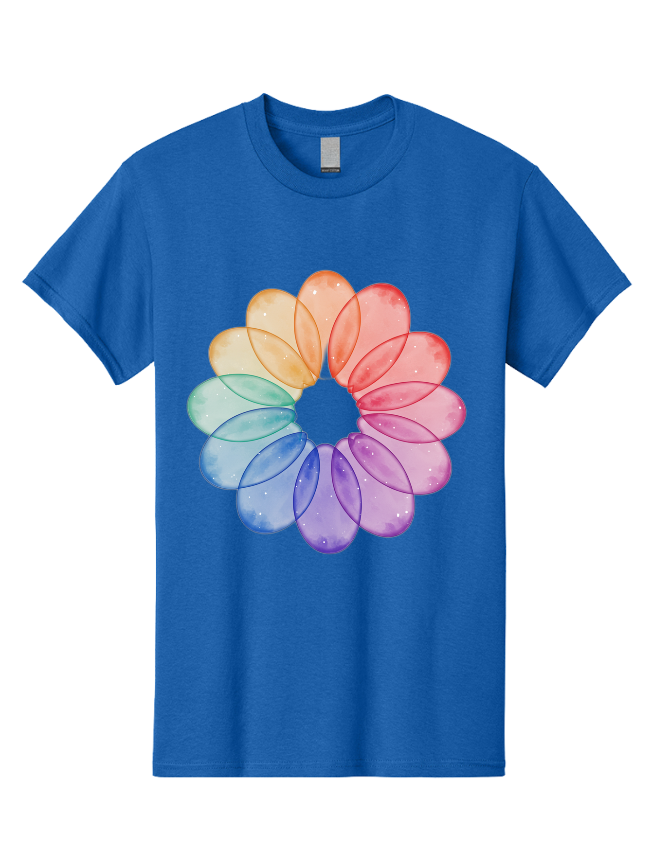 Rainbow-Flower-Petals Men'S Graphic Tee, 100% Cotton, Comfortable Casual Summer Wear, Machine Washable, Vintage Camera, Old Camera, Antique Camera, Black Camera, Classic Photography, Photography Equipment, Nostalgic Device, Film Camera, Baj728 4