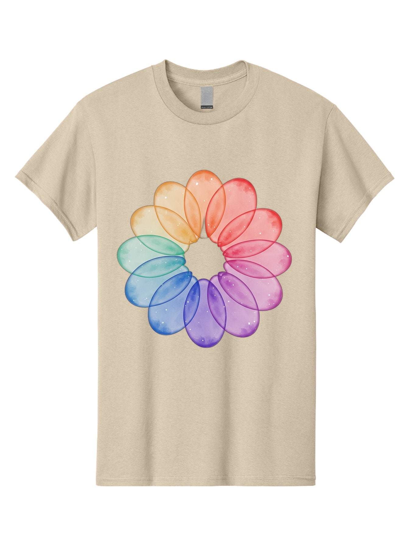 Rainbow-Flower-Petals Men'S Graphic Tee, 100% Cotton, Comfortable Casual Summer Wear, Machine Washable, Vintage Camera, Old Camera, Antique Camera, Black Camera, Classic Photography, Photography Equipment, Nostalgic Device, Film Camera, Baj728 12