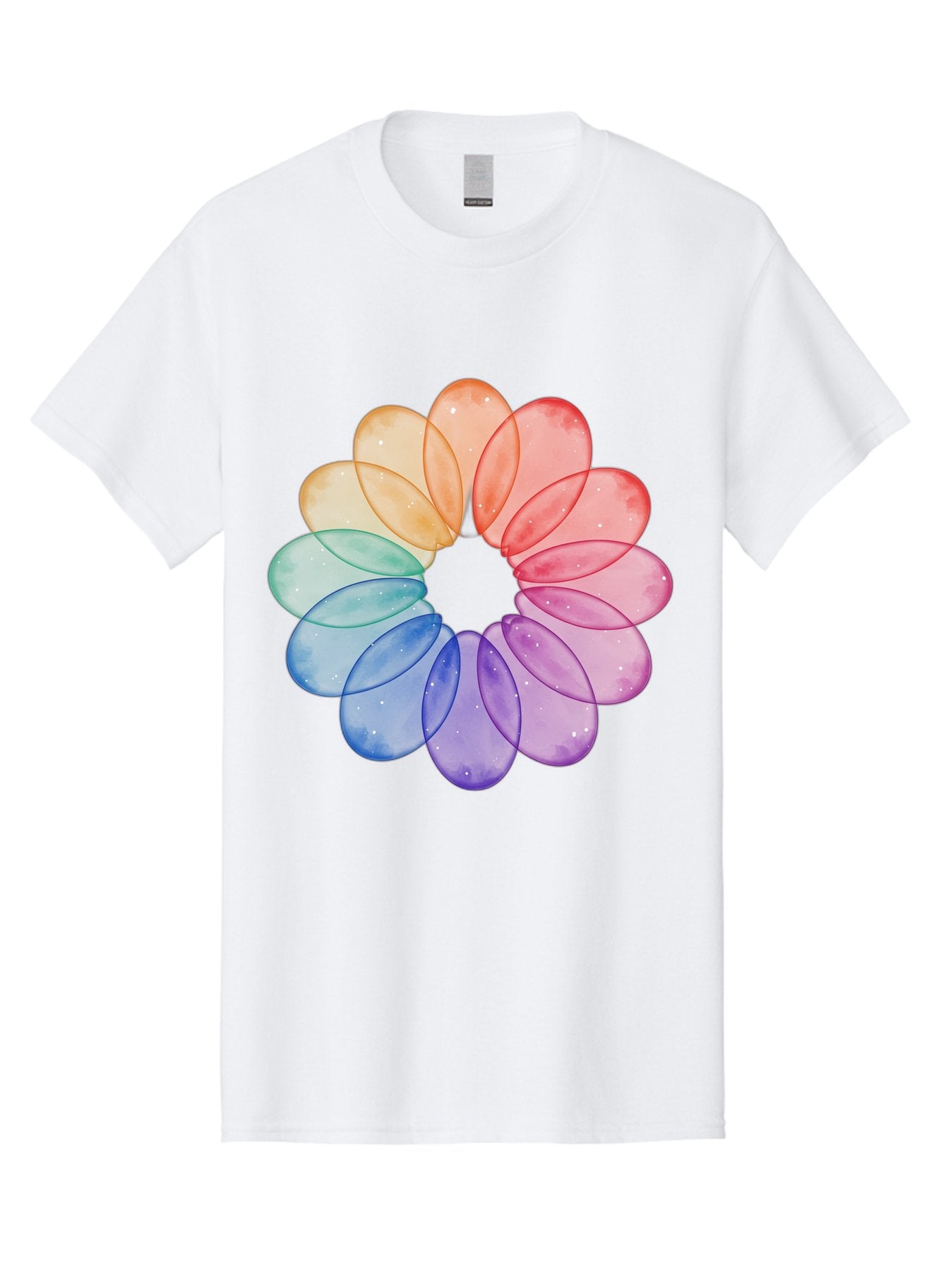 Rainbow-Flower-Petals Men'S Graphic Tee, 100% Cotton, Comfortable Casual Summer Wear, Machine Washable, Vintage Camera, Old Camera, Antique Camera, Black Camera, Classic Photography, Photography Equipment, Nostalgic Device, Film Camera, Baj728 15