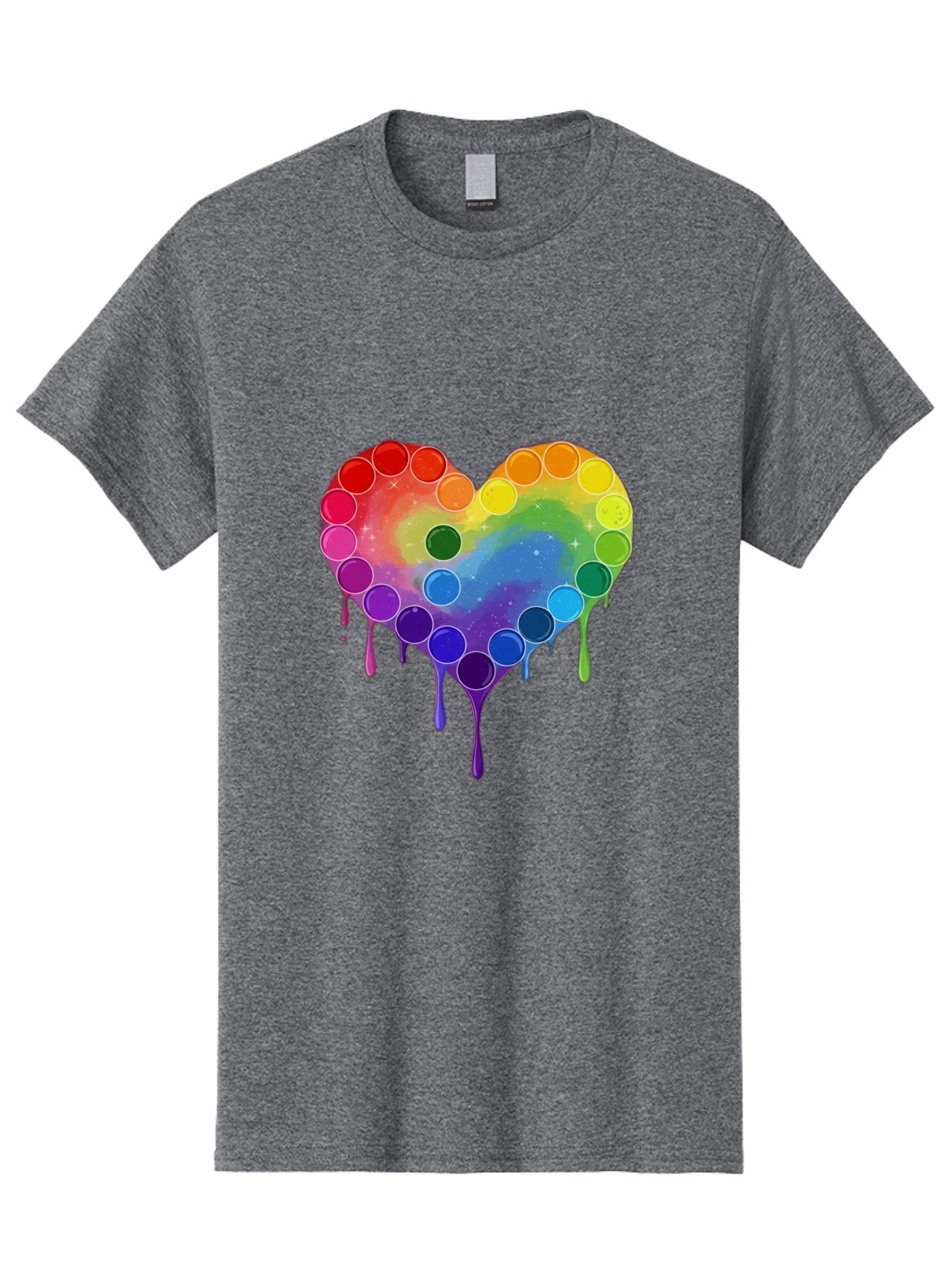 Rainbow-Heart-1 Men'S Graphic Tee, 100% Cotton, Comfortable Casual Summer Wear, Machine Washable, Vintage Camera, Old Camera, Antique Camera, Black Camera, Classic Photography, Photography Equipment, Nostalgic Device, Film Camera, Camera Art Baj729 14