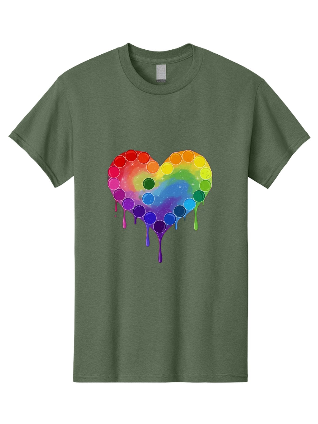 Rainbow-Heart-1 Men'S Graphic Tee, 100% Cotton, Comfortable Casual Summer Wear, Machine Washable, Vintage Camera, Old Camera, Antique Camera, Black Camera, Classic Photography, Photography Equipment, Nostalgic Device, Film Camera, Camera Art Baj729 10