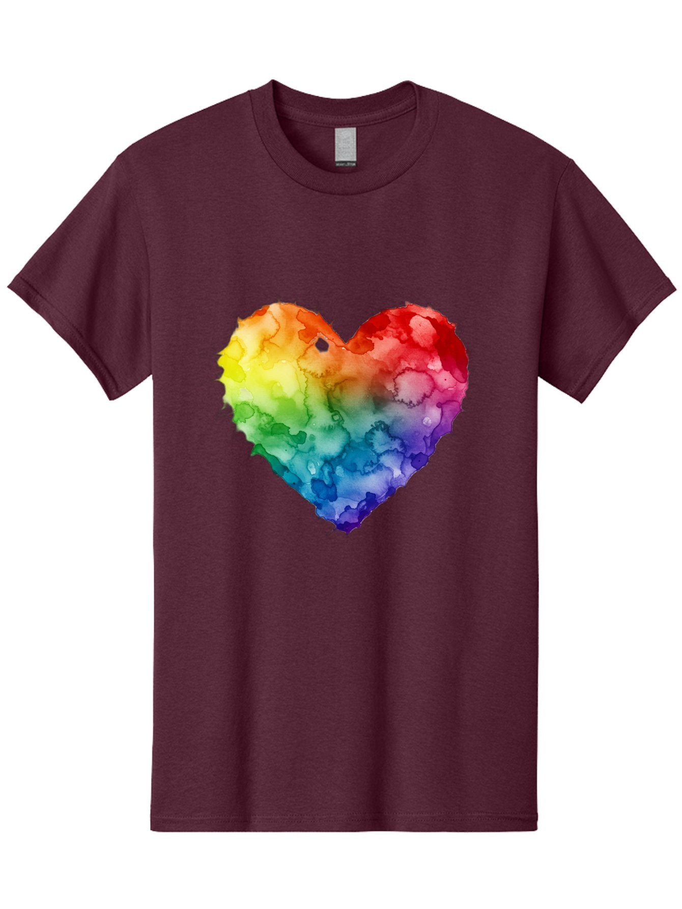 Rainbow-Heart-10 Men'S Graphic Tee, 100% Cotton, Comfortable Casual Summer Wear, Machine Washable, Vintage Camera, Old Camera, Antique Camera, Black Camera, Classic Photography, Photography Equipment, Nostalgic Device, Film Camera, Camera Art Baj730 9