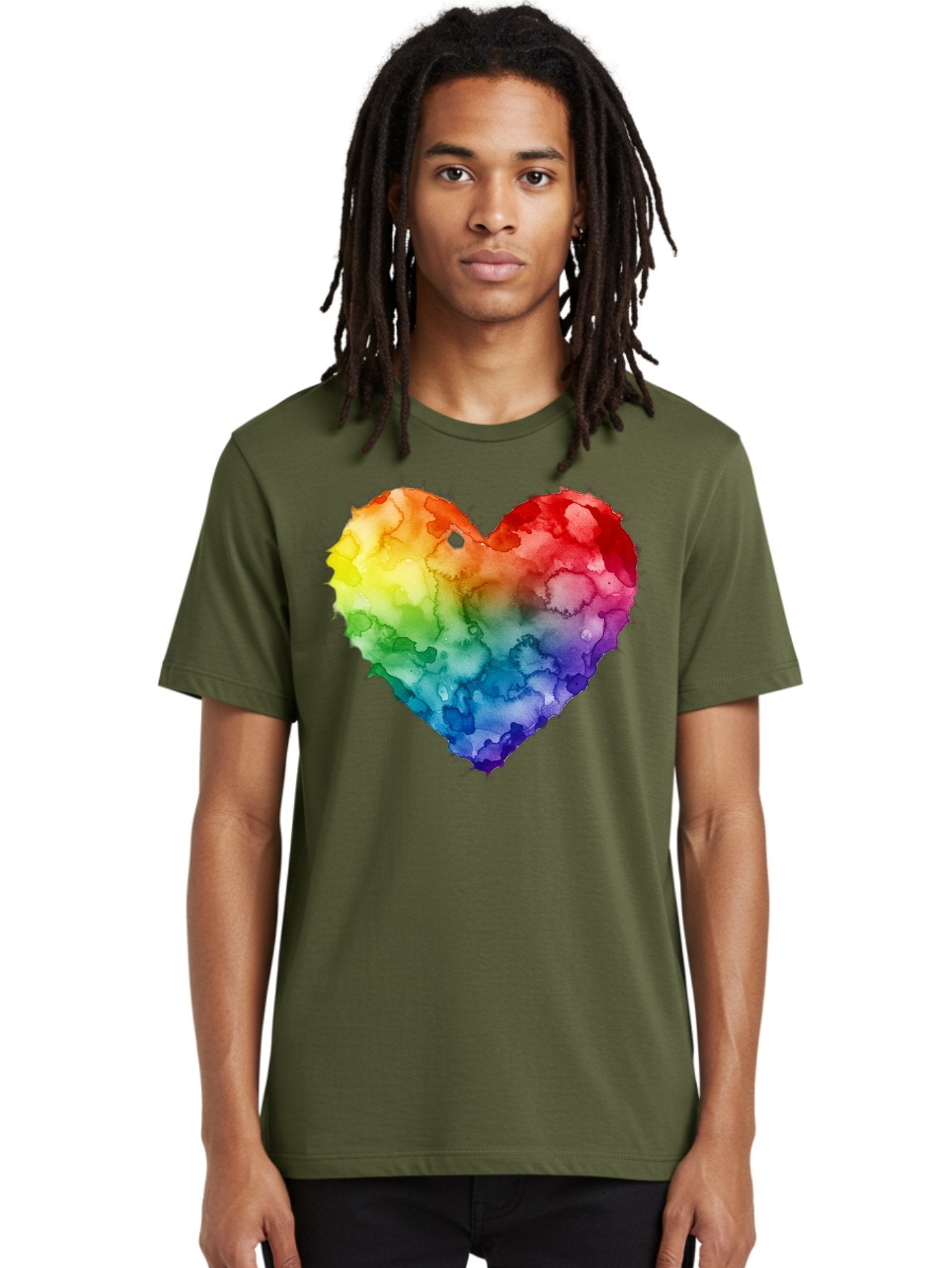 Rainbow-Heart-10 Men'S Graphic Tee, 100% Cotton, Comfortable Casual Summer Wear, Machine Washable, Vintage Camera, Old Camera, Antique Camera, Black Camera, Classic Photography, Photography Equipment, Nostalgic Device, Film Camera, Camera Art Baj730 24
