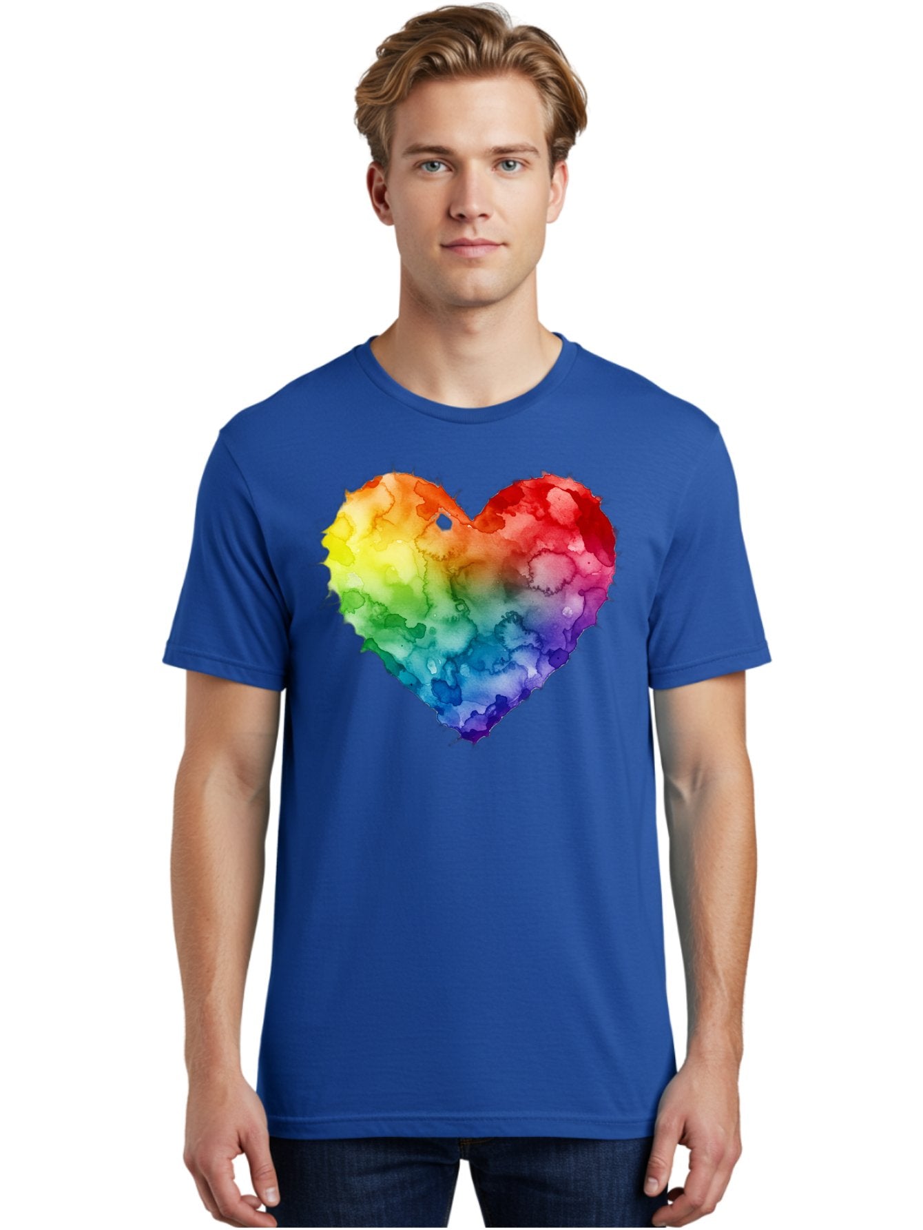 Rainbow-Heart-10 Men'S Graphic Tee, 100% Cotton, Comfortable Casual Summer Wear, Machine Washable, Vintage Camera, Old Camera, Antique Camera, Black Camera, Classic Photography, Photography Equipment, Nostalgic Device, Film Camera, Camera Art Baj730 28