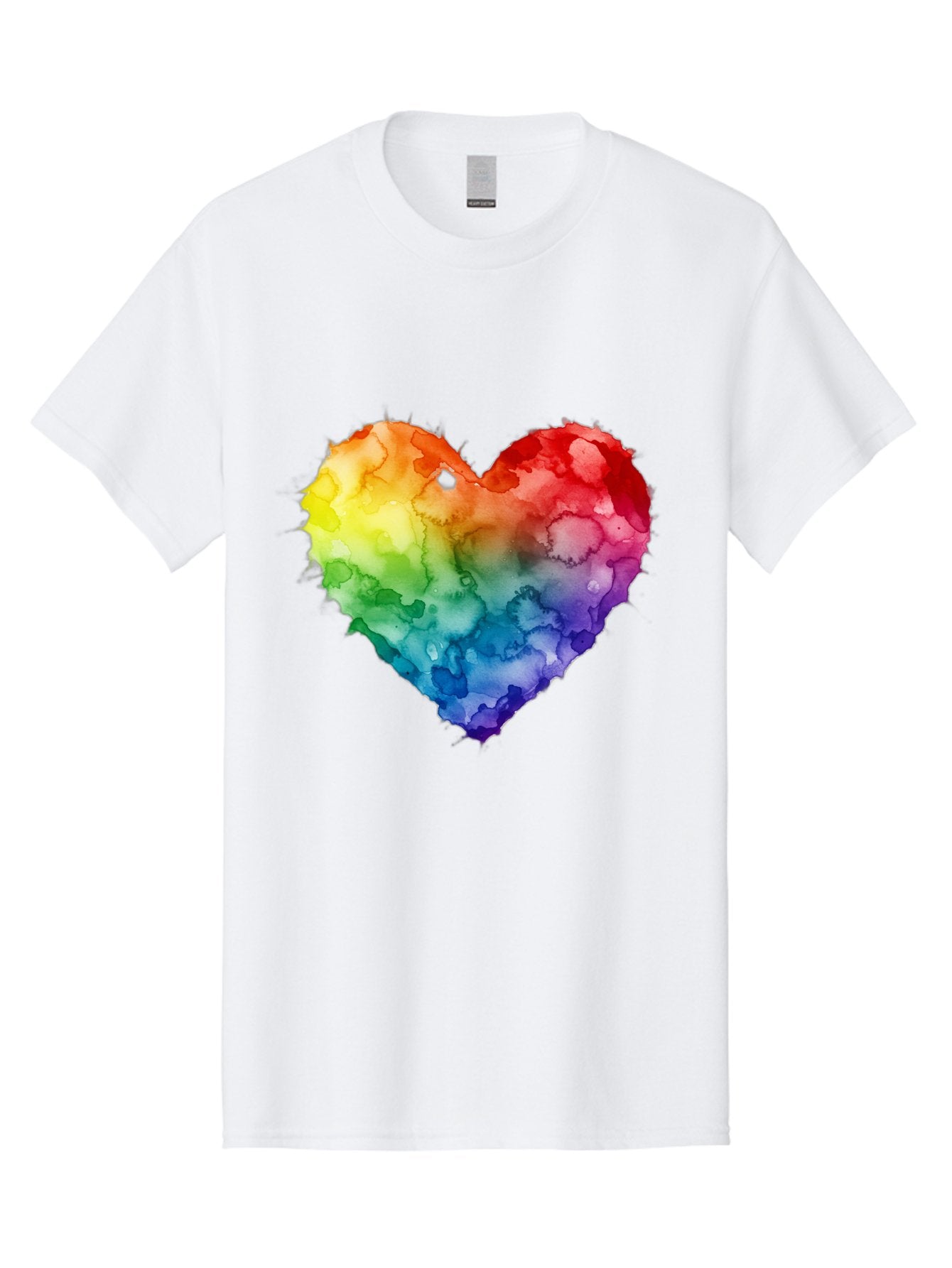 Rainbow-Heart-10 Men'S Graphic Tee, 100% Cotton, Comfortable Casual Summer Wear, Machine Washable, Vintage Camera, Old Camera, Antique Camera, Black Camera, Classic Photography, Photography Equipment, Nostalgic Device, Film Camera, Camera Art Baj730
