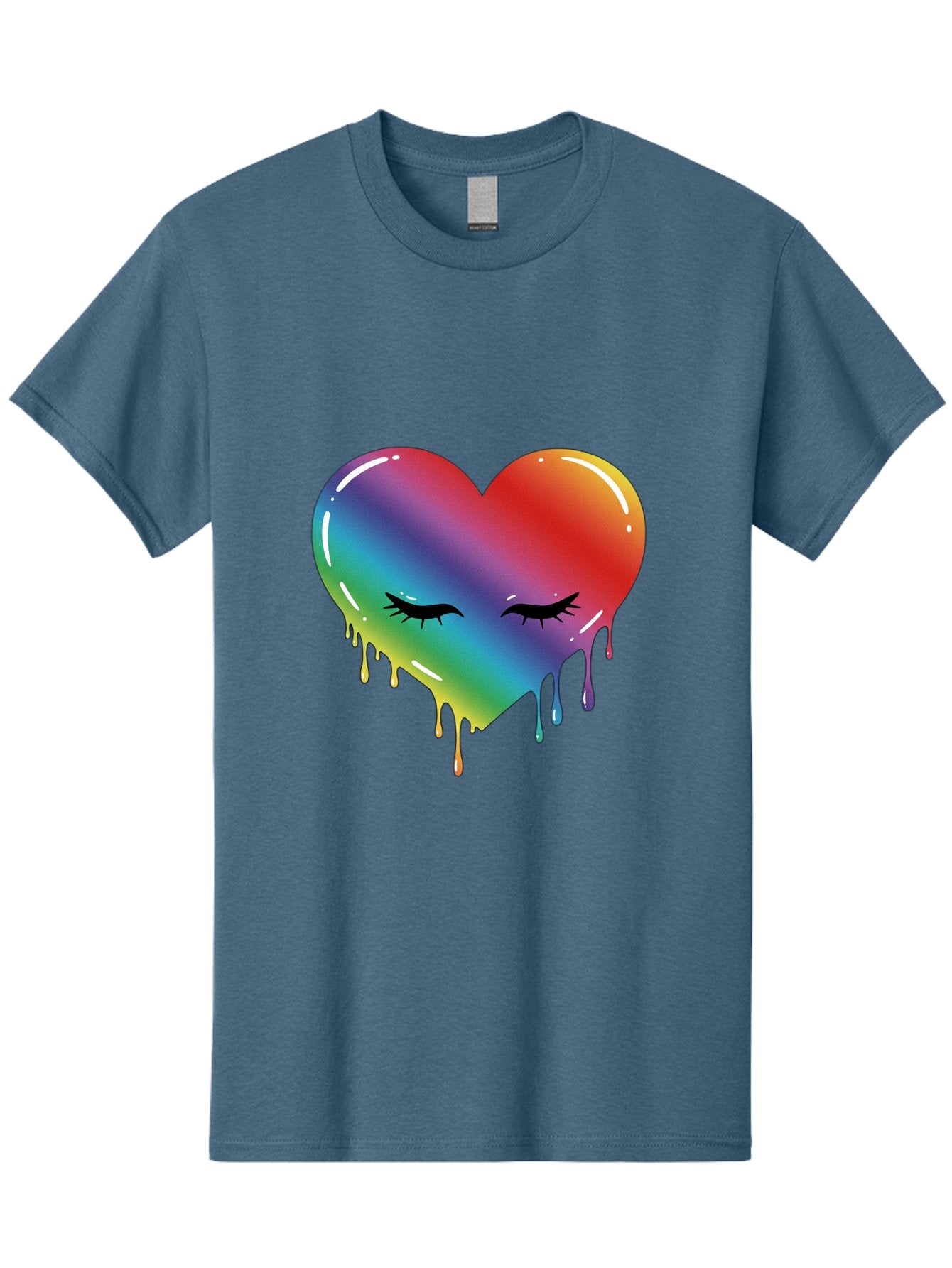 Rainbow-Heart-11 Men'S Graphic Tee, 100% Cotton, Comfortable Casual Summer Wear, Machine Washable, Vintage Camera, Old Camera, Antique Camera, Black Camera, Classic Photography, Photography Equipment, Nostalgic Device, Film Camera, Camera Art Baj731 8