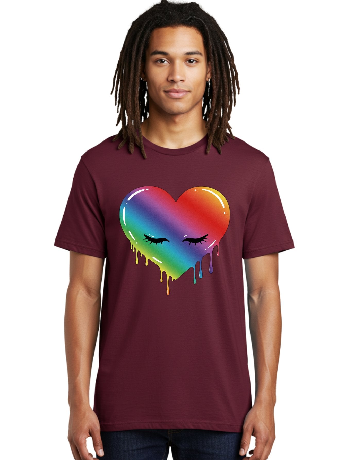 Rainbow-Heart-11 Men'S Graphic Tee, 100% Cotton, Comfortable Casual Summer Wear, Machine Washable, Vintage Camera, Old Camera, Antique Camera, Black Camera, Classic Photography, Photography Equipment, Nostalgic Device, Film Camera, Camera Art Baj731 21