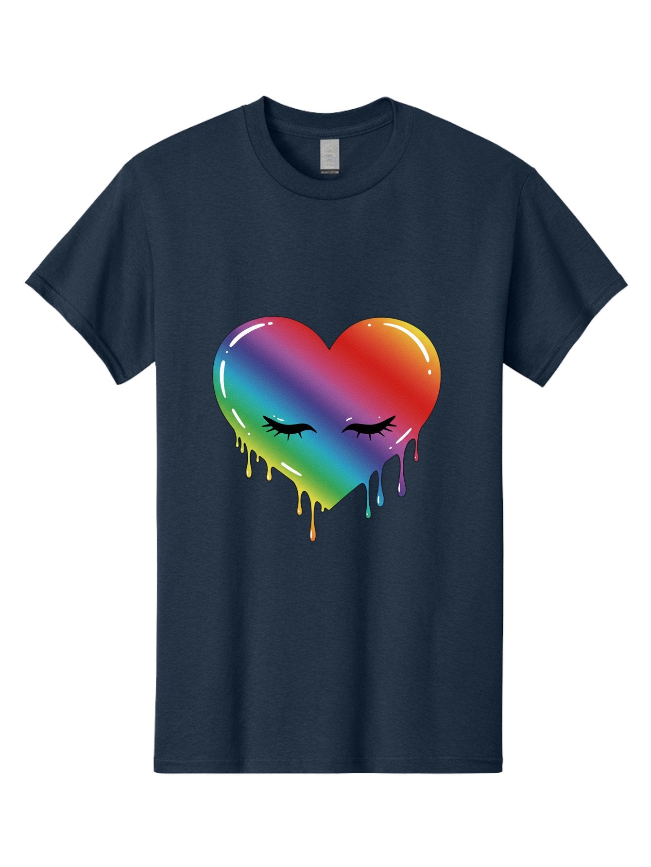 Rainbow-Heart-11 Men'S Graphic Tee, 100% Cotton, Comfortable Casual Summer Wear, Machine Washable, Vintage Camera, Old Camera, Antique Camera, Black Camera, Classic Photography, Photography Equipment, Nostalgic Device, Film Camera, Camera Art Baj731 10