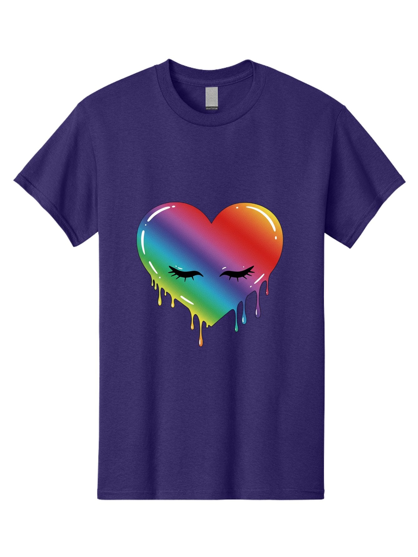 Rainbow-Heart-11 Men'S Graphic Tee, 100% Cotton, Comfortable Casual Summer Wear, Machine Washable, Vintage Camera, Old Camera, Antique Camera, Black Camera, Classic Photography, Photography Equipment, Nostalgic Device, Film Camera, Camera Art Baj731 5