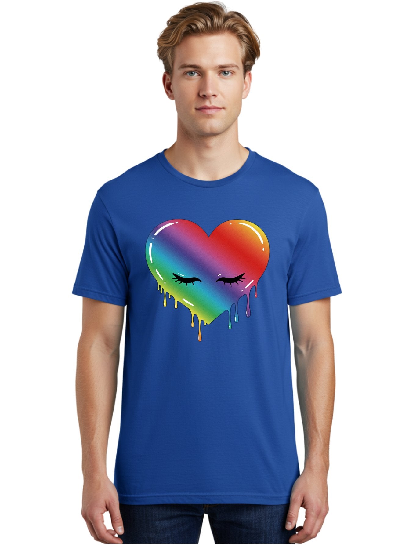 Rainbow-Heart-11 Men'S Graphic Tee, 100% Cotton, Comfortable Casual Summer Wear, Machine Washable, Vintage Camera, Old Camera, Antique Camera, Black Camera, Classic Photography, Photography Equipment, Nostalgic Device, Film Camera, Camera Art Baj731 16