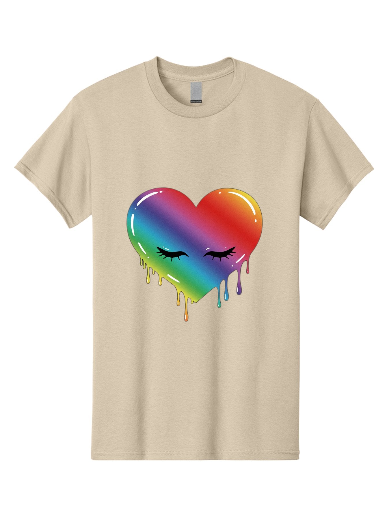 Rainbow-Heart-11 Men'S Graphic Tee, 100% Cotton, Comfortable Casual Summer Wear, Machine Washable, Vintage Camera, Old Camera, Antique Camera, Black Camera, Classic Photography, Photography Equipment, Nostalgic Device, Film Camera, Camera Art Baj731 11