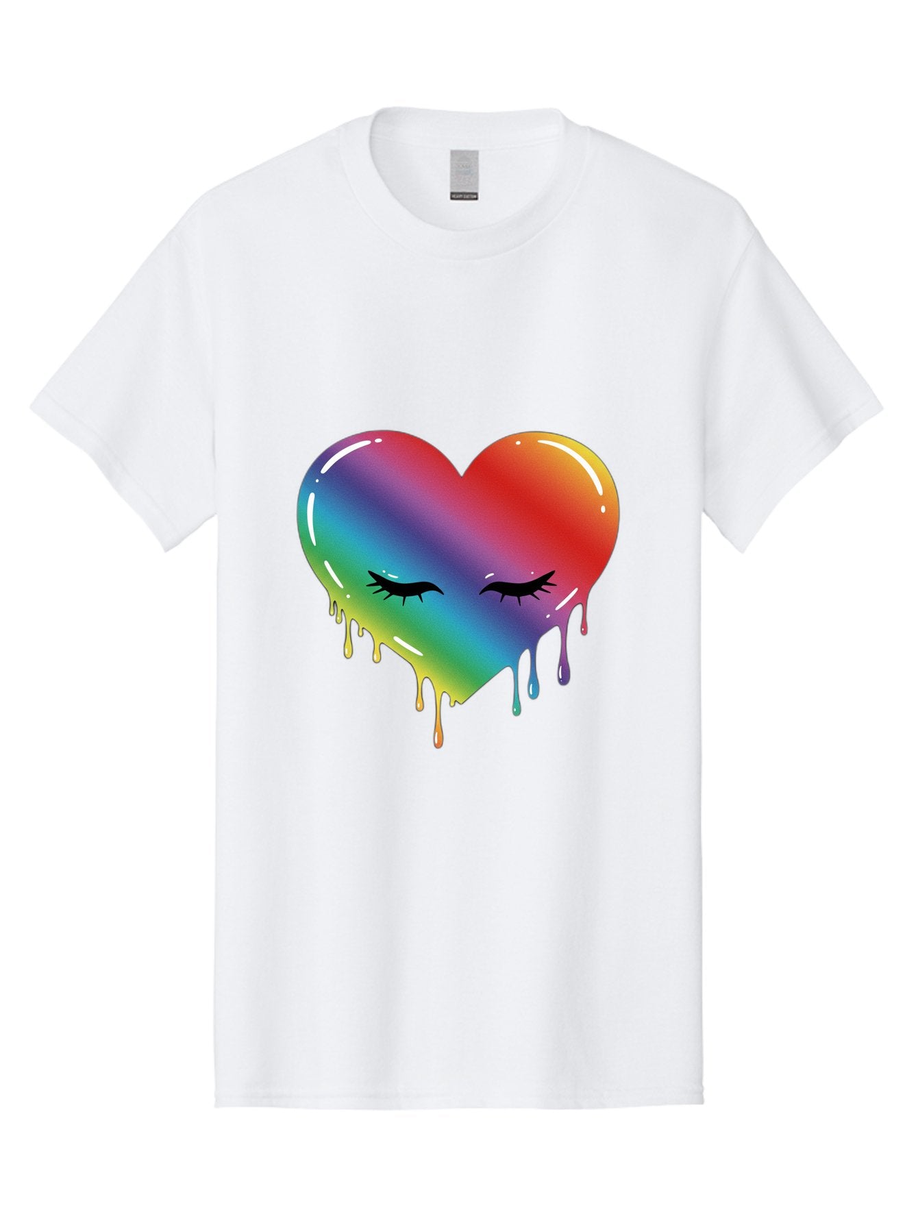 Rainbow-Heart-11 Men'S Graphic Tee, 100% Cotton, Comfortable Casual Summer Wear, Machine Washable, Vintage Camera, Old Camera, Antique Camera, Black Camera, Classic Photography, Photography Equipment, Nostalgic Device, Film Camera, Camera Art Baj731 9