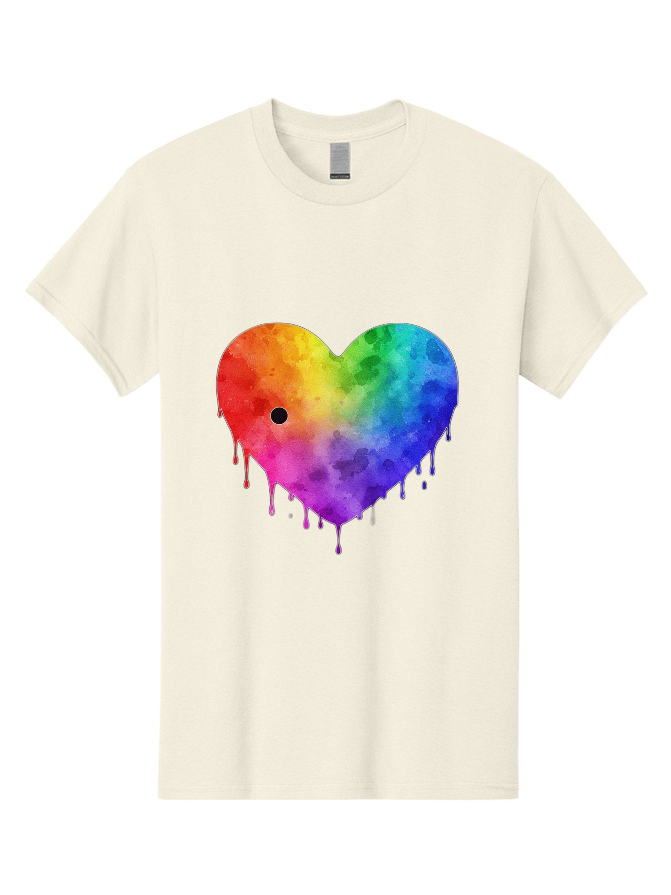 Rainbow-Heart-2 Men'S Graphic Tee, 100% Cotton, Comfortable Casual Summer Wear, Machine Washable, Vintage Camera, Old Camera, Antique Camera, Black Camera, Classic Photography, Photography Equipment, Nostalgic Device, Film Camera, Camera Art Baj732 15