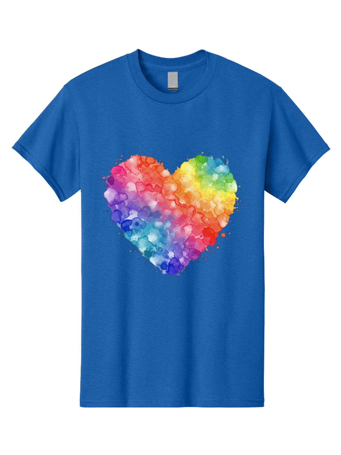 Rainbow-Heart-3 Men'S Graphic Tee, 100% Cotton, Comfortable Casual Summer Wear, Machine Washable, Vintage Camera, Old Camera, Antique Camera, Black Camera, Classic Photography, Photography Equipment, Nostalgic Device, Film Camera, Camera Art Baj733 4