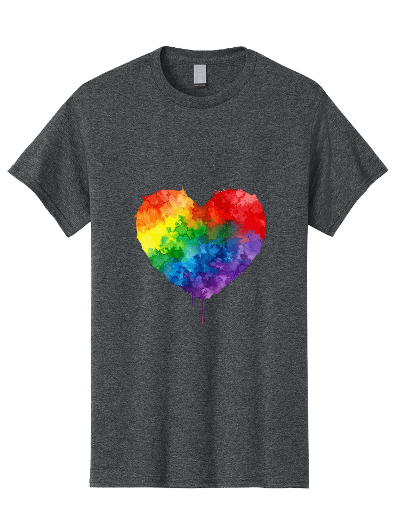 Rainbow-Heart-4 Men'S Graphic Tee, 100% Cotton, Comfortable Casual Summer Wear, Machine Washable, Vintage Camera, Old Camera, Antique Camera, Black Camera, Classic Photography, Photography Equipment, Nostalgic Device, Film Camera, Camera Art Baj734 12