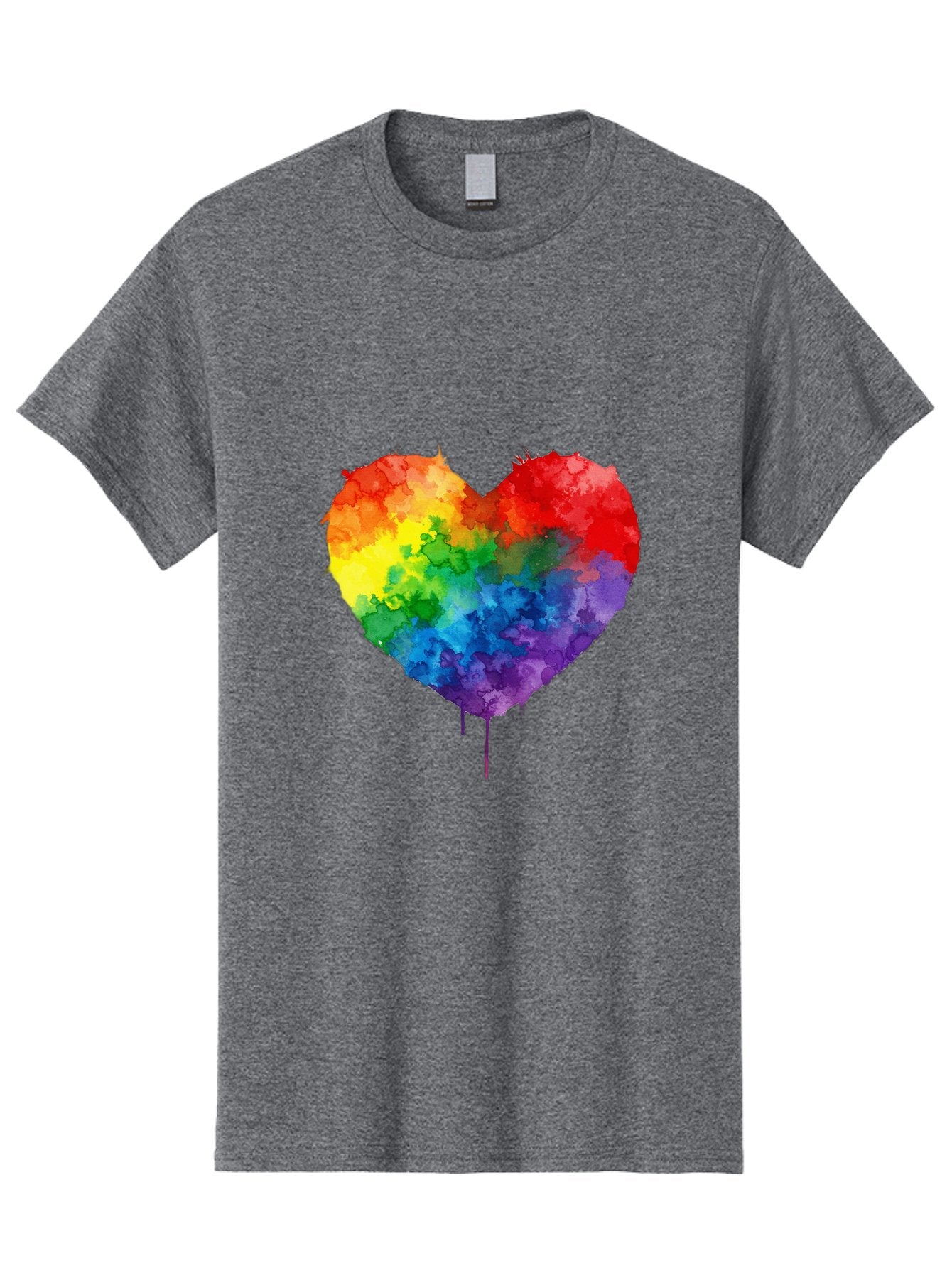 Rainbow-Heart-4 Men'S Graphic Tee, 100% Cotton, Comfortable Casual Summer Wear, Machine Washable, Vintage Camera, Old Camera, Antique Camera, Black Camera, Classic Photography, Photography Equipment, Nostalgic Device, Film Camera, Camera Art Baj734 8