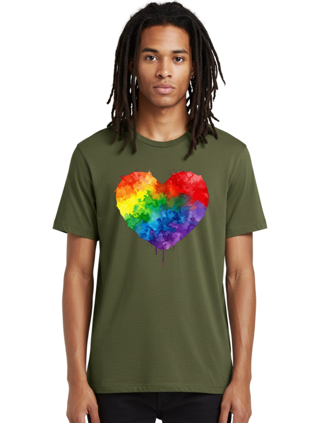 Rainbow-Heart-4 Men'S Graphic Tee, 100% Cotton, Comfortable Casual Summer Wear, Machine Washable, Vintage Camera, Old Camera, Antique Camera, Black Camera, Classic Photography, Photography Equipment, Nostalgic Device, Film Camera, Camera Art Baj734 29