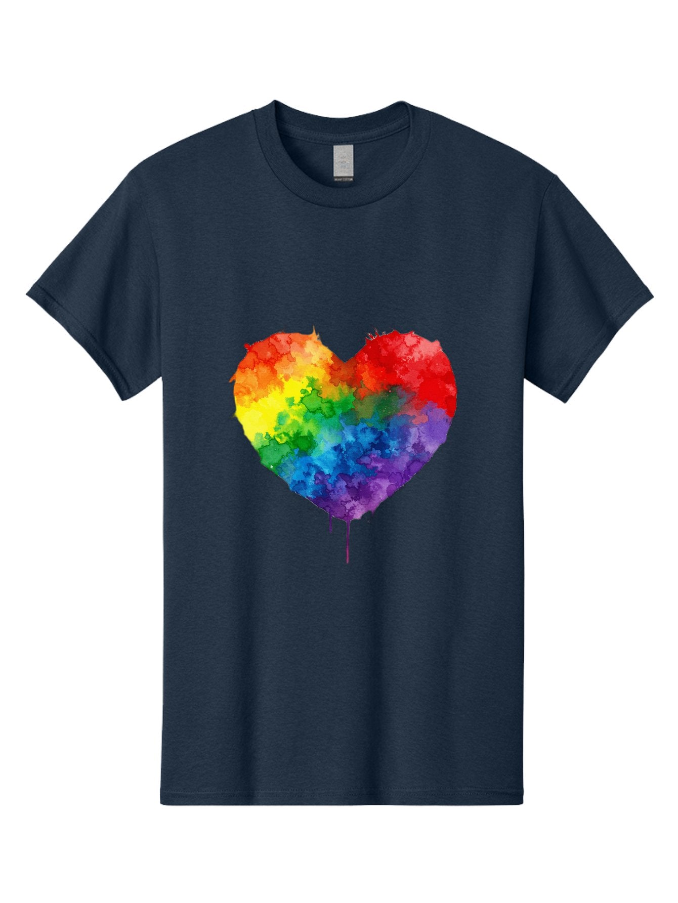 Rainbow-Heart-4 Men'S Graphic Tee, 100% Cotton, Comfortable Casual Summer Wear, Machine Washable, Vintage Camera, Old Camera, Antique Camera, Black Camera, Classic Photography, Photography Equipment, Nostalgic Device, Film Camera, Camera Art Baj734 9