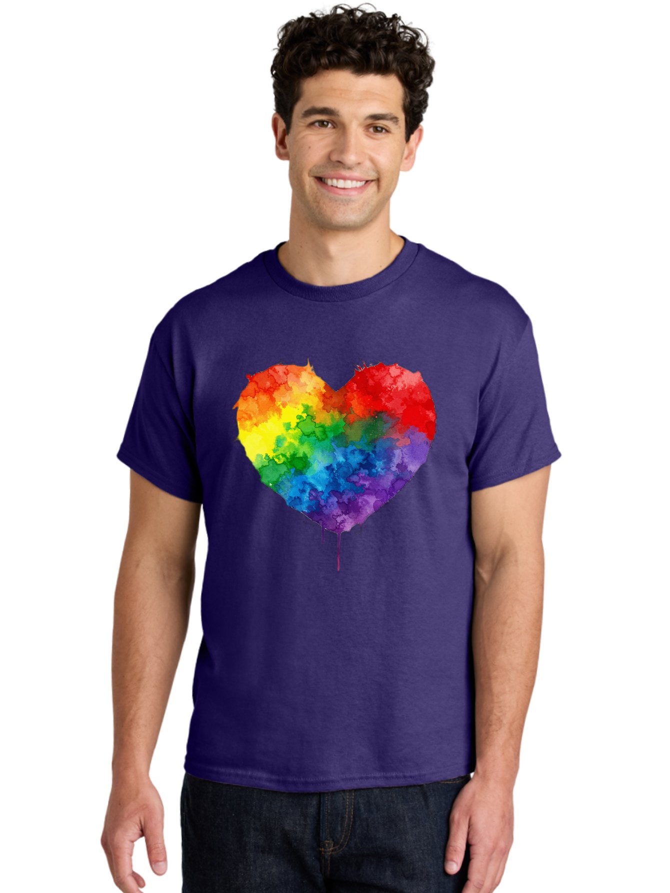 Rainbow-Heart-4 Men'S Graphic Tee, 100% Cotton, Comfortable Casual Summer Wear, Machine Washable, Vintage Camera, Old Camera, Antique Camera, Black Camera, Classic Photography, Photography Equipment, Nostalgic Device, Film Camera, Camera Art Baj734 17