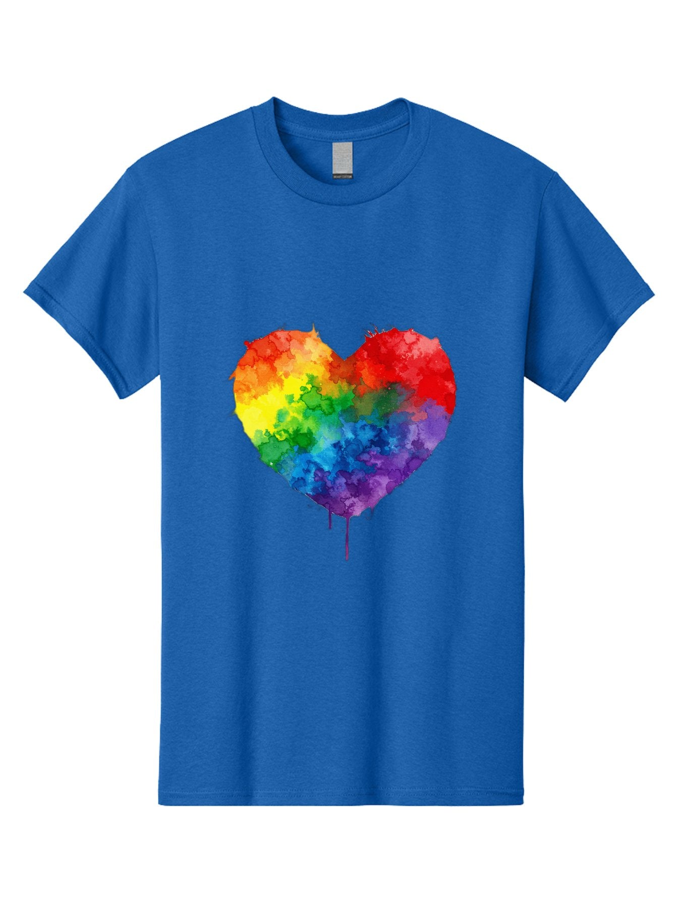 Rainbow-Heart-4 Men'S Graphic Tee, 100% Cotton, Comfortable Casual Summer Wear, Machine Washable, Vintage Camera, Old Camera, Antique Camera, Black Camera, Classic Photography, Photography Equipment, Nostalgic Device, Film Camera, Camera Art Baj734 3