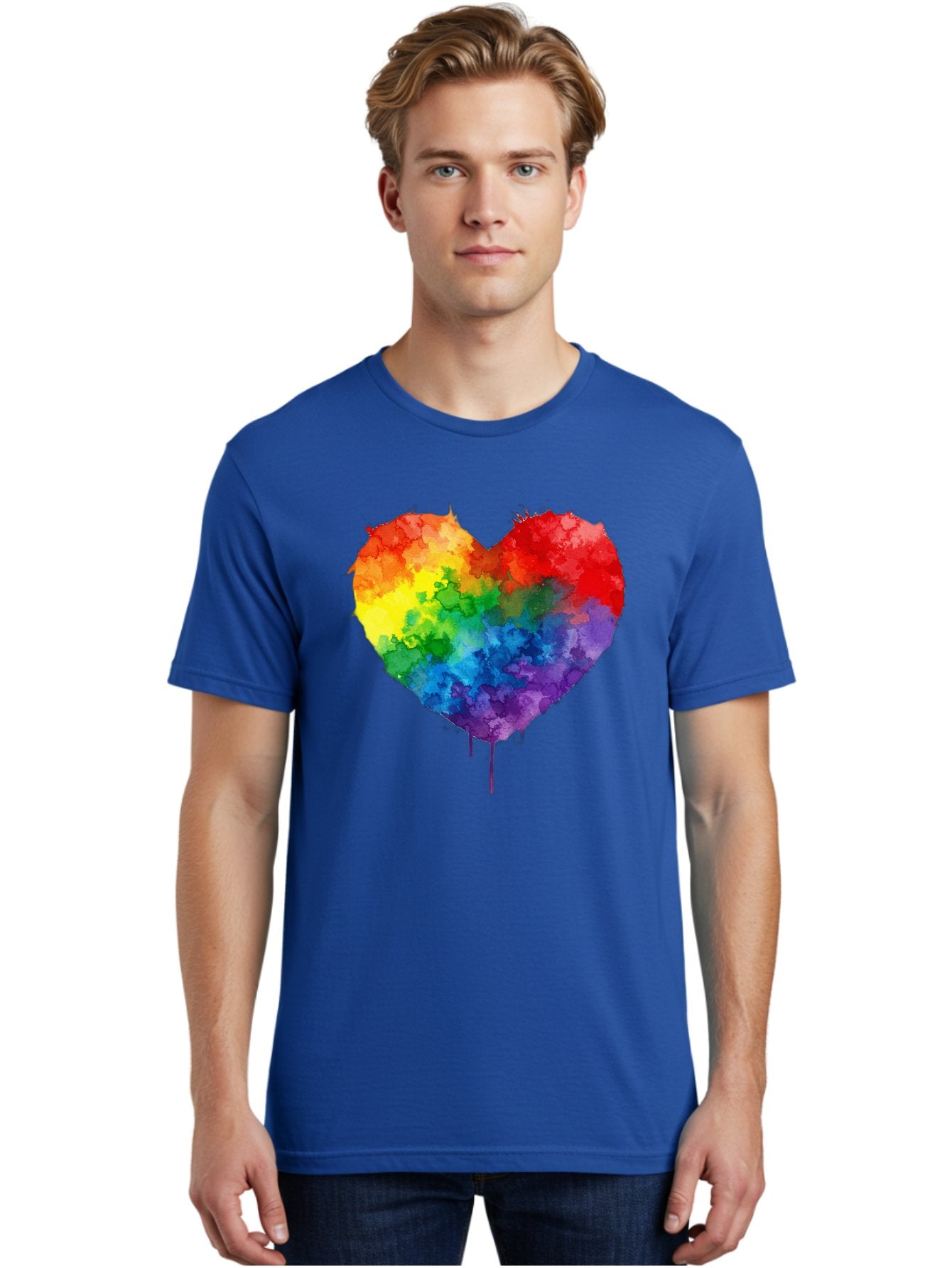 Rainbow-Heart-4 Men'S Graphic Tee, 100% Cotton, Comfortable Casual Summer Wear, Machine Washable, Vintage Camera, Old Camera, Antique Camera, Black Camera, Classic Photography, Photography Equipment, Nostalgic Device, Film Camera, Camera Art Baj734 22