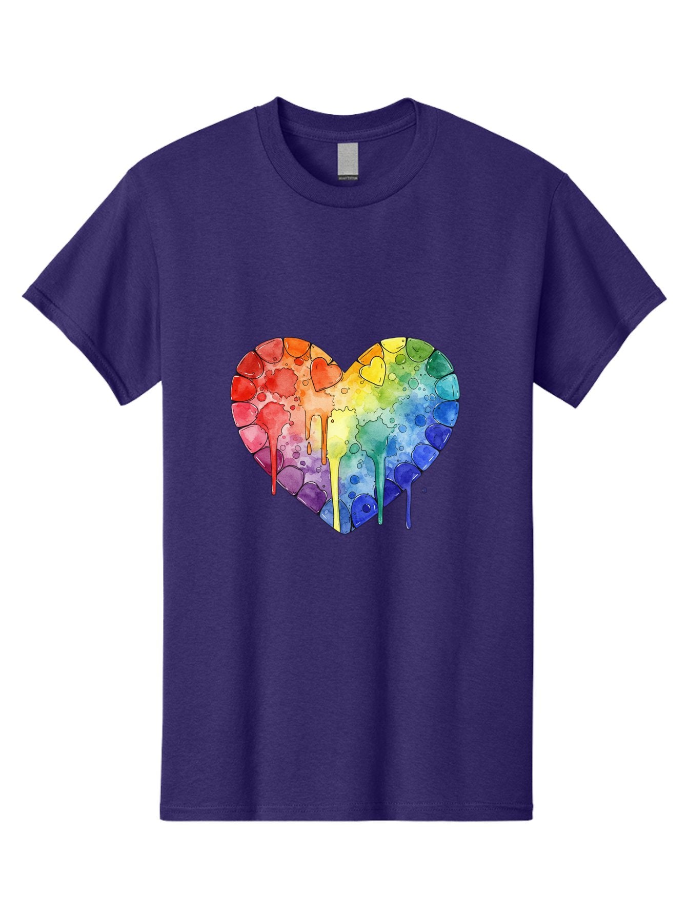 Rainbow-Heart-5 Men'S Graphic Tee, 100% Cotton, Comfortable Casual Summer Wear, Machine Washable, Vintage Camera, Old Camera, Antique Camera, Black Camera, Classic Photography, Photography Equipment, Nostalgic Device, Film Camera, Camera Art Baj735 13