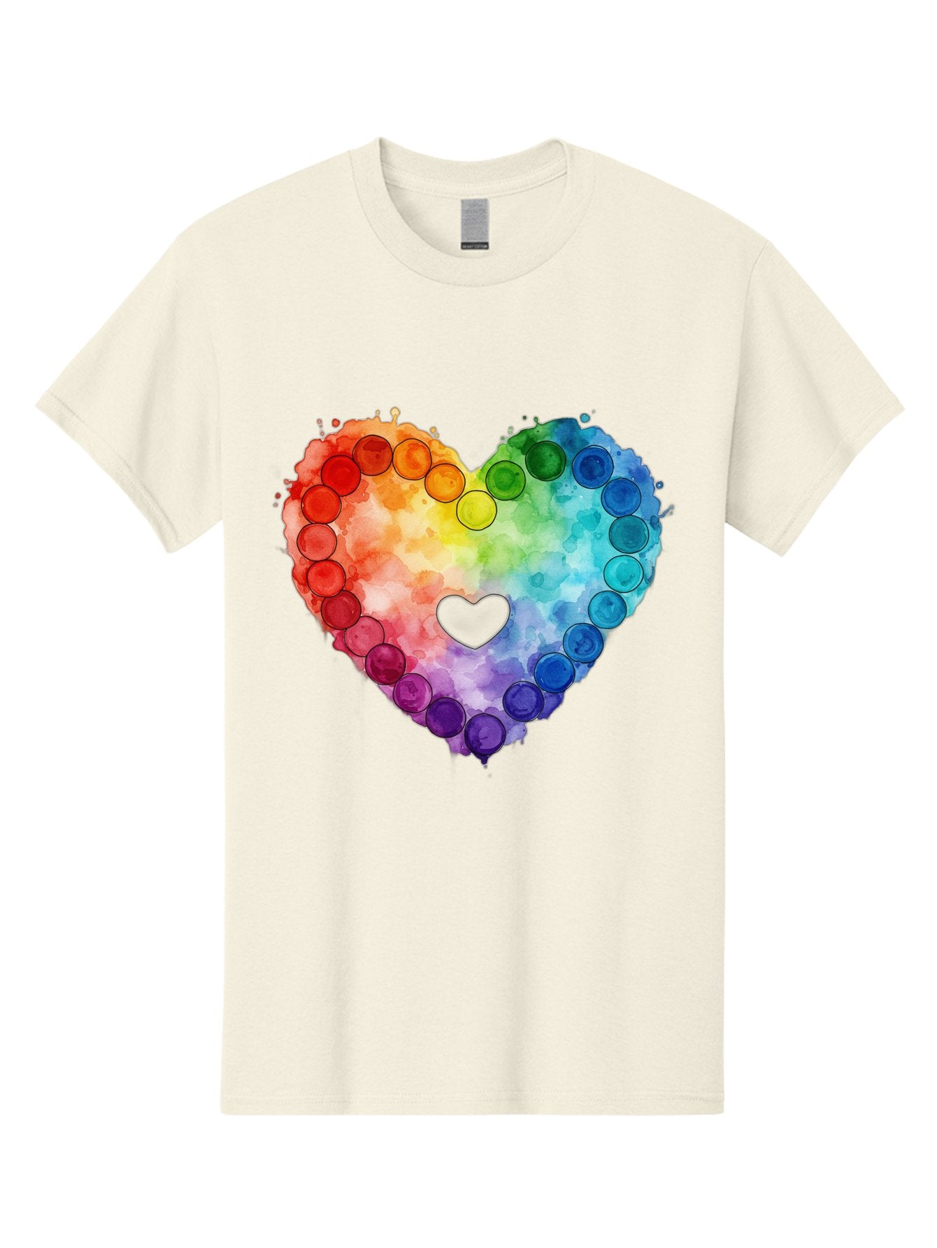 Rainbow-Heart-8 Men'S Graphic Tee, 100% Cotton, Comfortable Casual Summer Wear, Machine Washable, Vintage Camera, Old Camera, Antique Camera, Black Camera, Classic Photography, Photography Equipment, Nostalgic Device, Film Camera, Camera Art Baj738 3