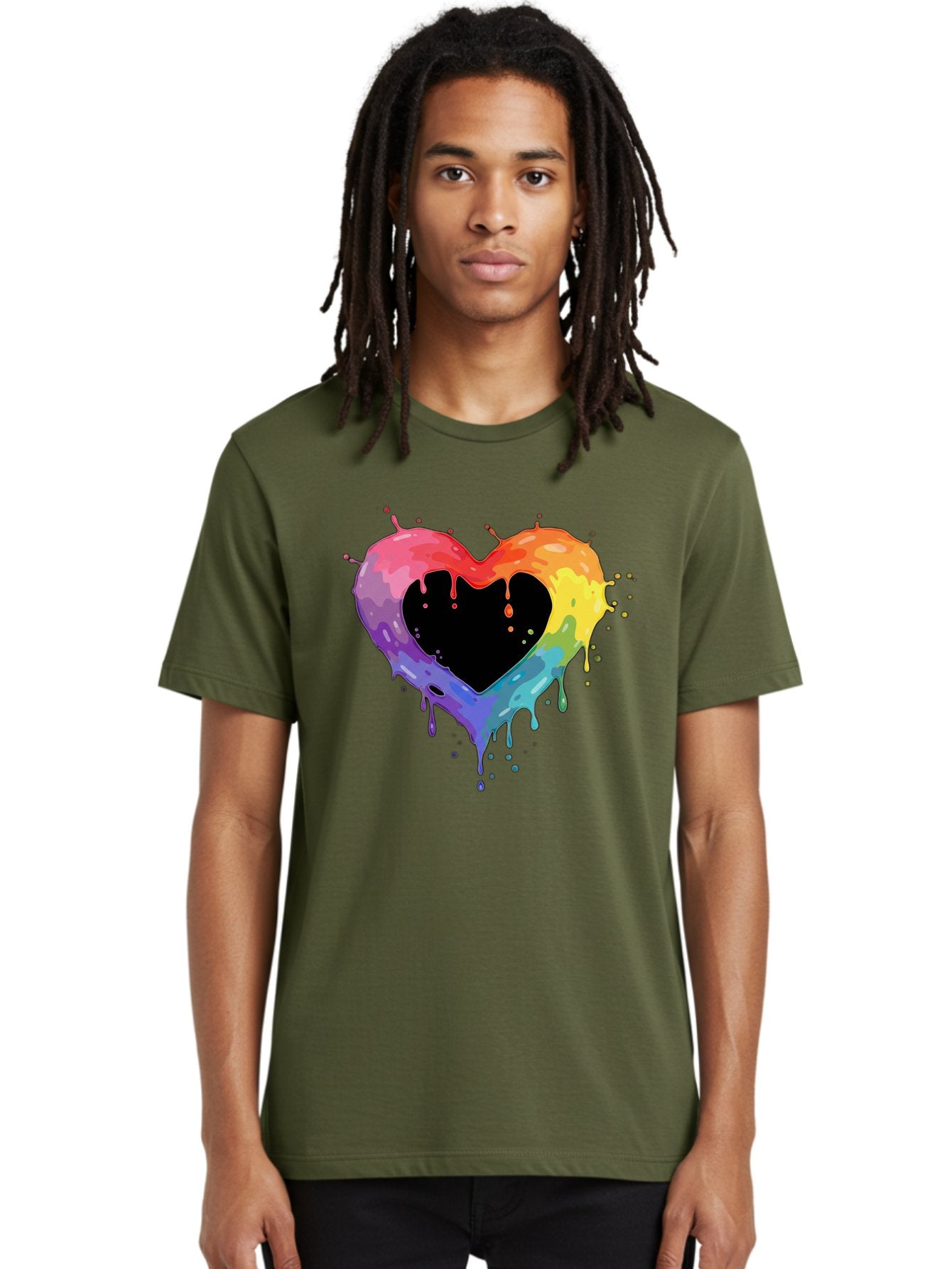 Rainbow-Heart-9 Men'S Graphic Tee, 100% Cotton, Comfortable Casual Summer Wear, Machine Washable, Vintage Camera, Old Camera, Antique Camera, Black Camera, Classic Photography, Photography Equipment, Nostalgic Device, Film Camera, Camera Art Baj739 27