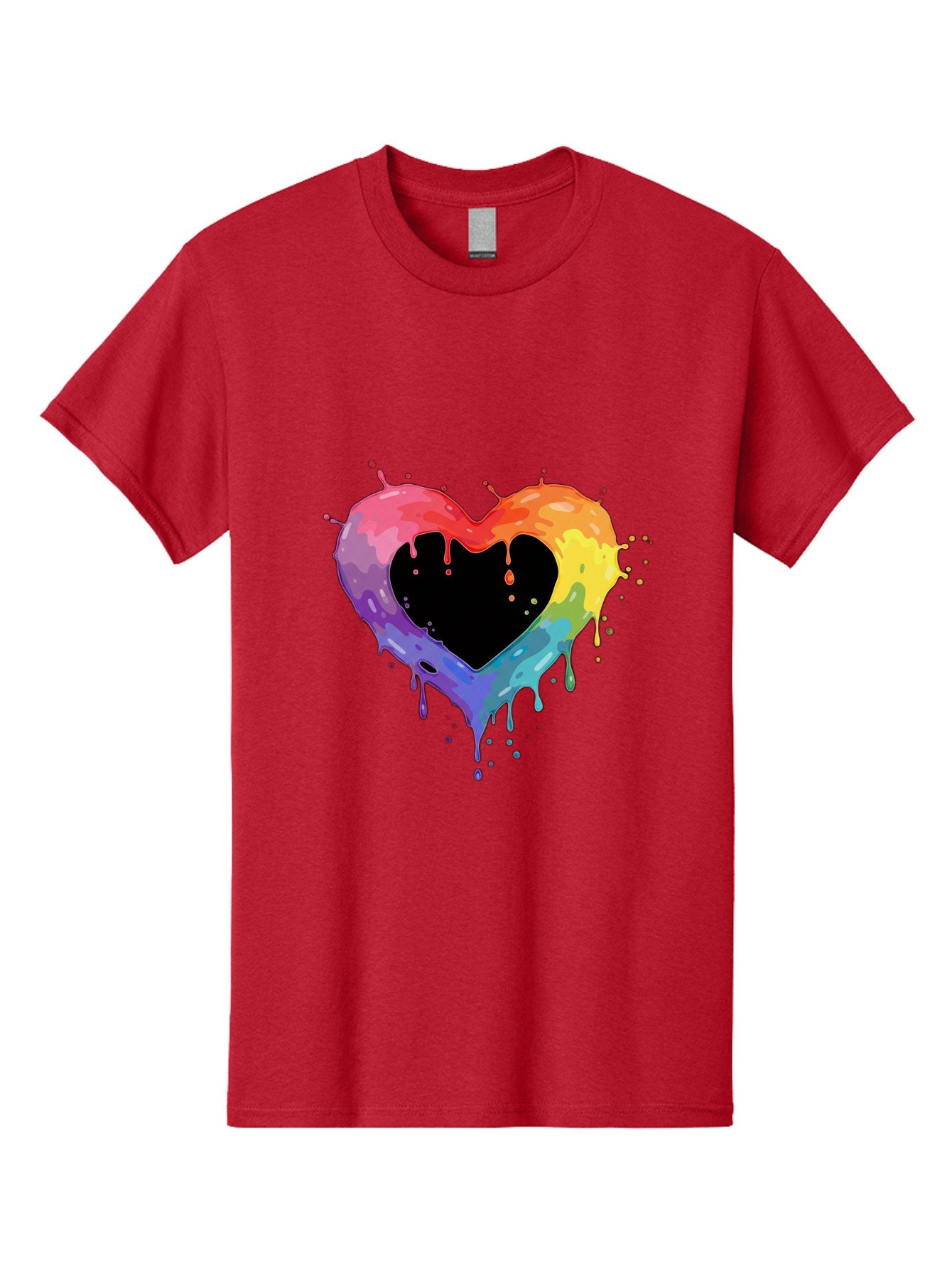 Rainbow-Heart-9 Men'S Graphic Tee, 100% Cotton, Comfortable Casual Summer Wear, Machine Washable, Vintage Camera, Old Camera, Antique Camera, Black Camera, Classic Photography, Photography Equipment, Nostalgic Device, Film Camera, Camera Art Baj739 10