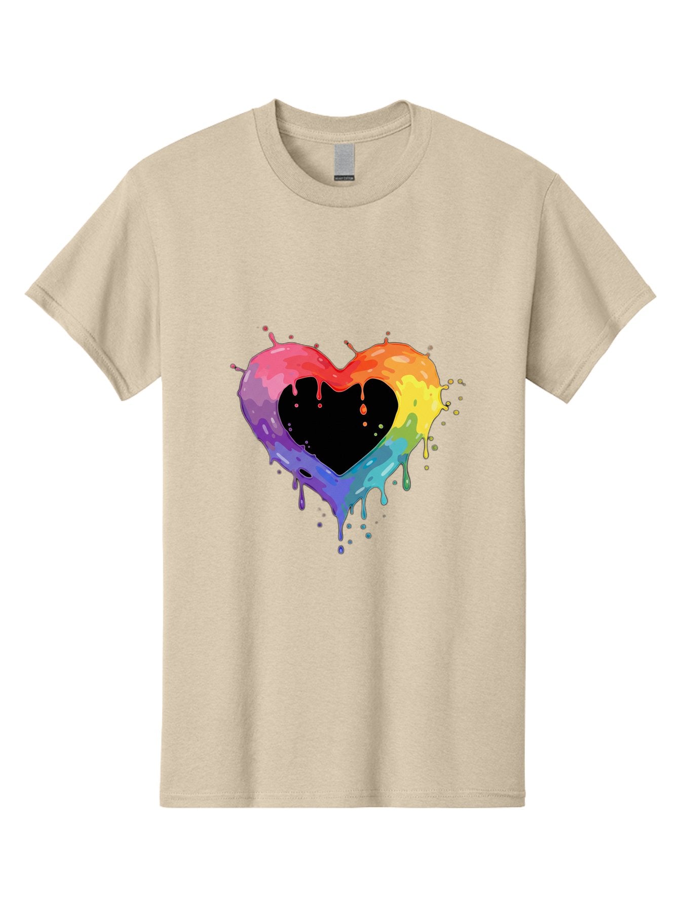 Rainbow-Heart-9 Men'S Graphic Tee, 100% Cotton, Comfortable Casual Summer Wear, Machine Washable, Vintage Camera, Old Camera, Antique Camera, Black Camera, Classic Photography, Photography Equipment, Nostalgic Device, Film Camera, Camera Art Baj739 15
