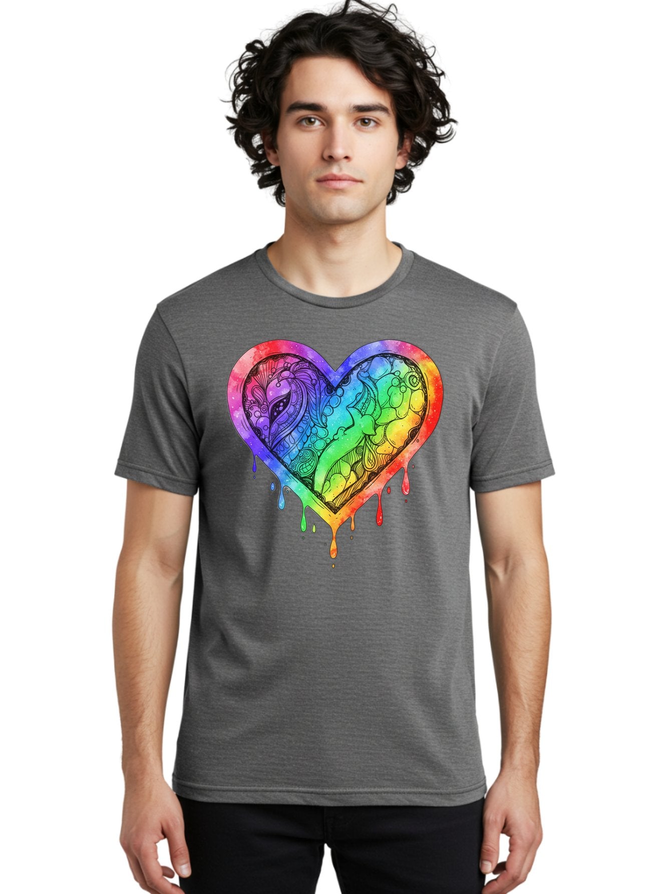 Rainbow-Heart-Koi Men'S Graphic Tee, 100% Cotton, Comfortable Casual Summer Wear, Machine Washable, Vintage Camera, Old Camera, Antique Camera, Black Camera, Classic Photography, Photography Equipment, Nostalgic Device, Film Camera, Camera Art Baj740 29