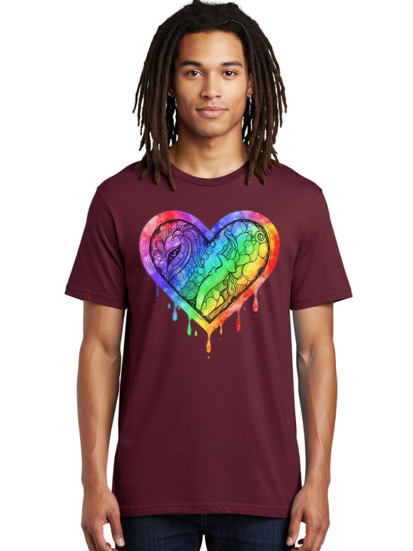 Rainbow-Heart-Koi Men'S Graphic Tee, 100% Cotton, Comfortable Casual Summer Wear, Machine Washable, Vintage Camera, Old Camera, Antique Camera, Black Camera, Classic Photography, Photography Equipment, Nostalgic Device, Film Camera, Camera Art Baj740 16