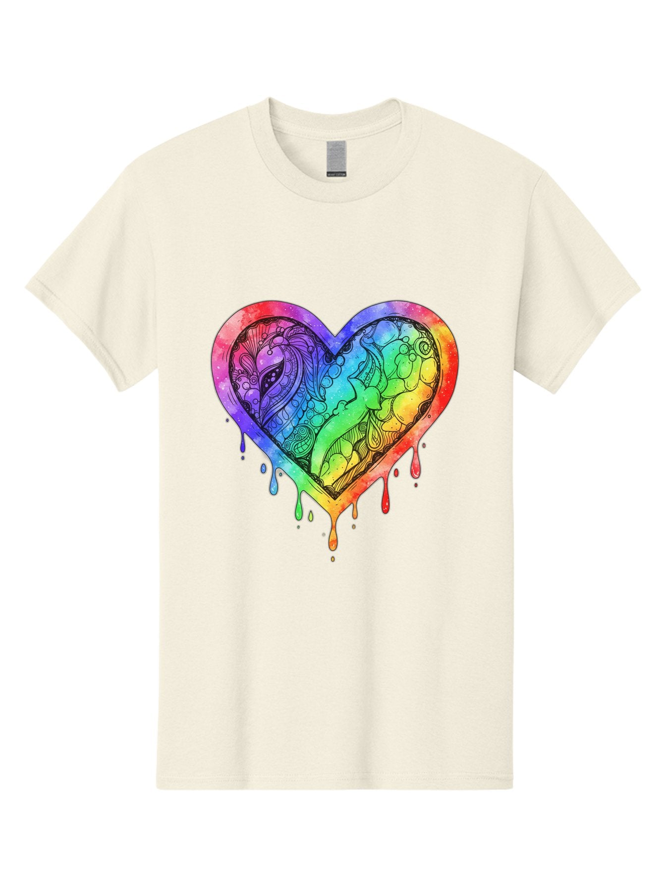 Rainbow-Heart-Koi Men'S Graphic Tee, 100% Cotton, Comfortable Casual Summer Wear, Machine Washable, Vintage Camera, Old Camera, Antique Camera, Black Camera, Classic Photography, Photography Equipment, Nostalgic Device, Film Camera, Camera Art Baj740 3