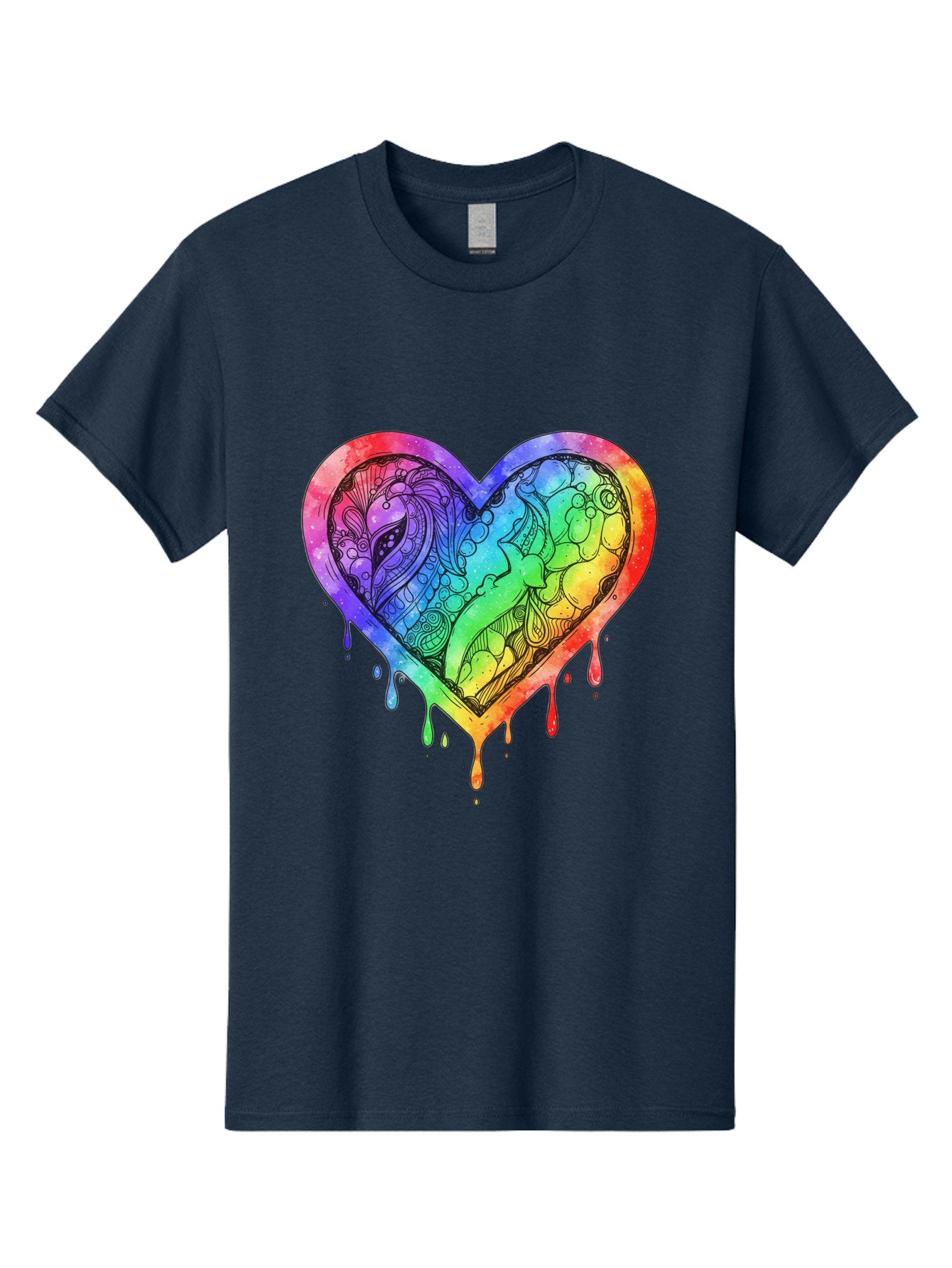Rainbow-Heart-Koi Men'S Graphic Tee, 100% Cotton, Comfortable Casual Summer Wear, Machine Washable, Vintage Camera, Old Camera, Antique Camera, Black Camera, Classic Photography, Photography Equipment, Nostalgic Device, Film Camera, Camera Art Baj740 11
