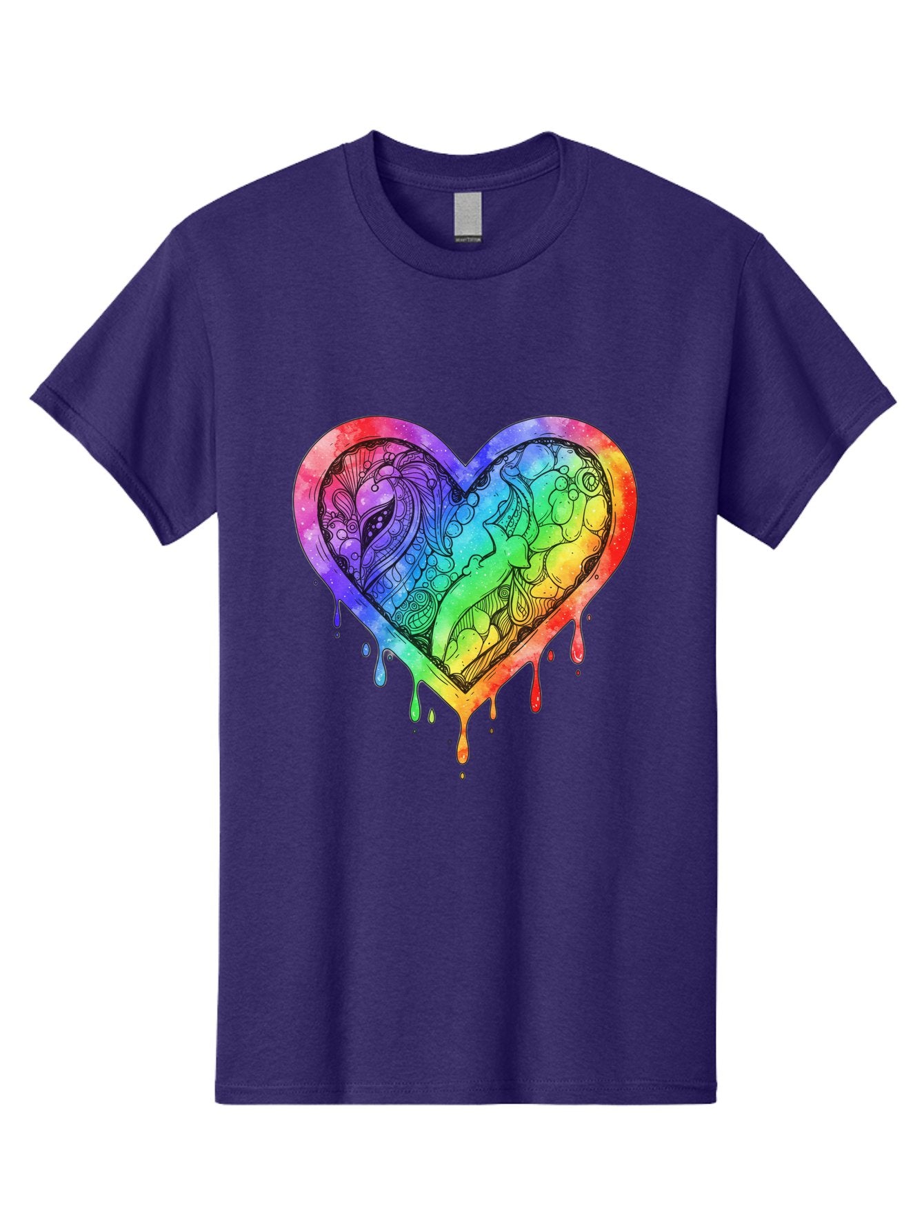 Rainbow-Heart-Koi Men'S Graphic Tee, 100% Cotton, Comfortable Casual Summer Wear, Machine Washable, Vintage Camera, Old Camera, Antique Camera, Black Camera, Classic Photography, Photography Equipment, Nostalgic Device, Film Camera, Camera Art Baj740
