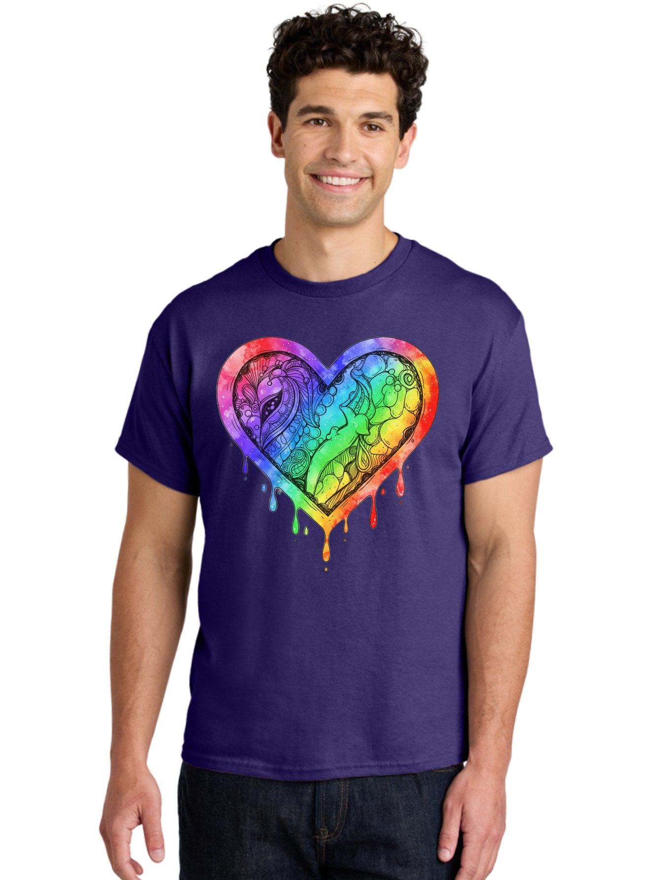 Rainbow-Heart-Koi Men'S Graphic Tee, 100% Cotton, Comfortable Casual Summer Wear, Machine Washable, Vintage Camera, Old Camera, Antique Camera, Black Camera, Classic Photography, Photography Equipment, Nostalgic Device, Film Camera, Camera Art Baj740 19