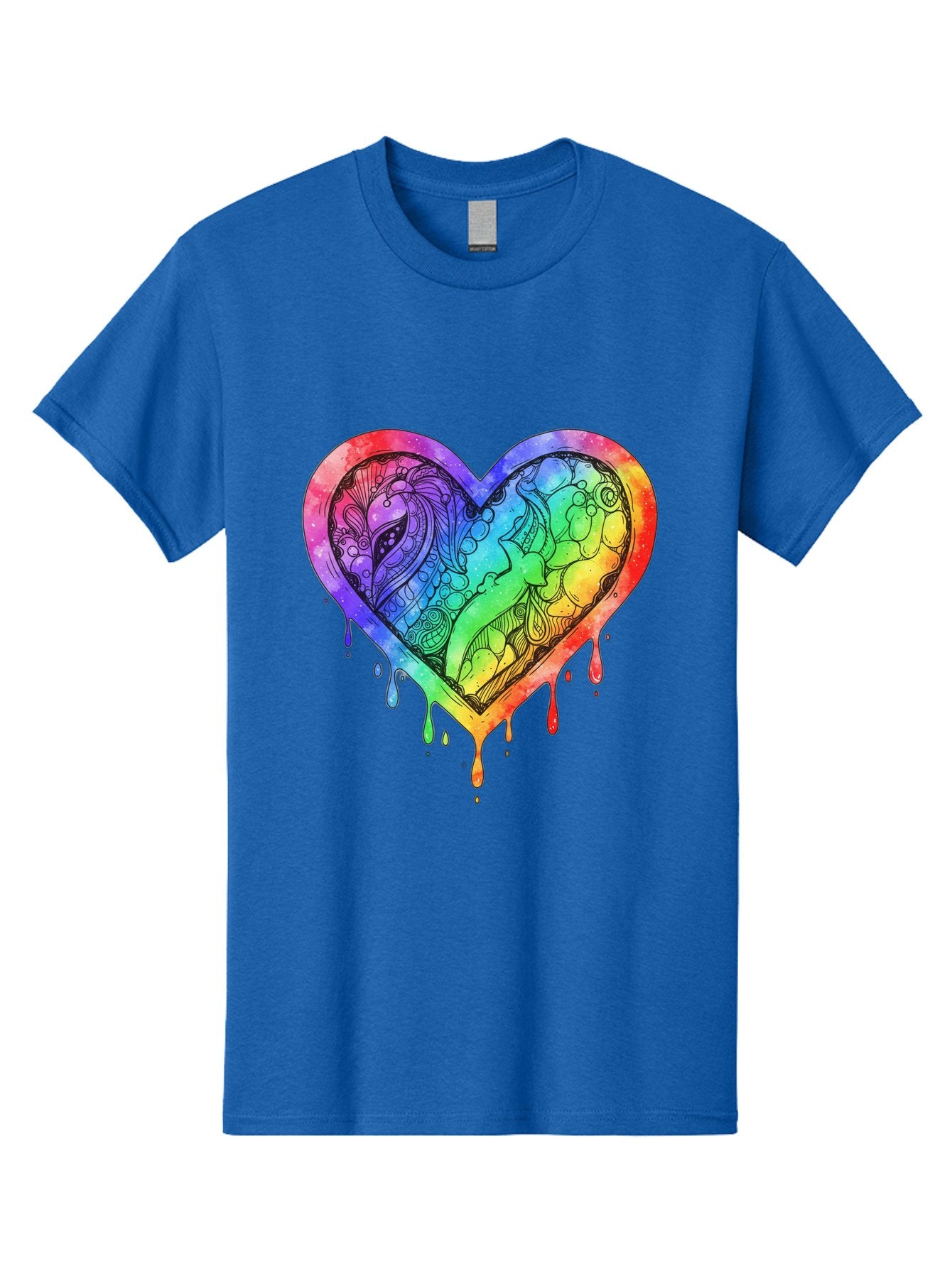 Rainbow-Heart-Koi Men'S Graphic Tee, 100% Cotton, Comfortable Casual Summer Wear, Machine Washable, Vintage Camera, Old Camera, Antique Camera, Black Camera, Classic Photography, Photography Equipment, Nostalgic Device, Film Camera, Camera Art Baj740 5