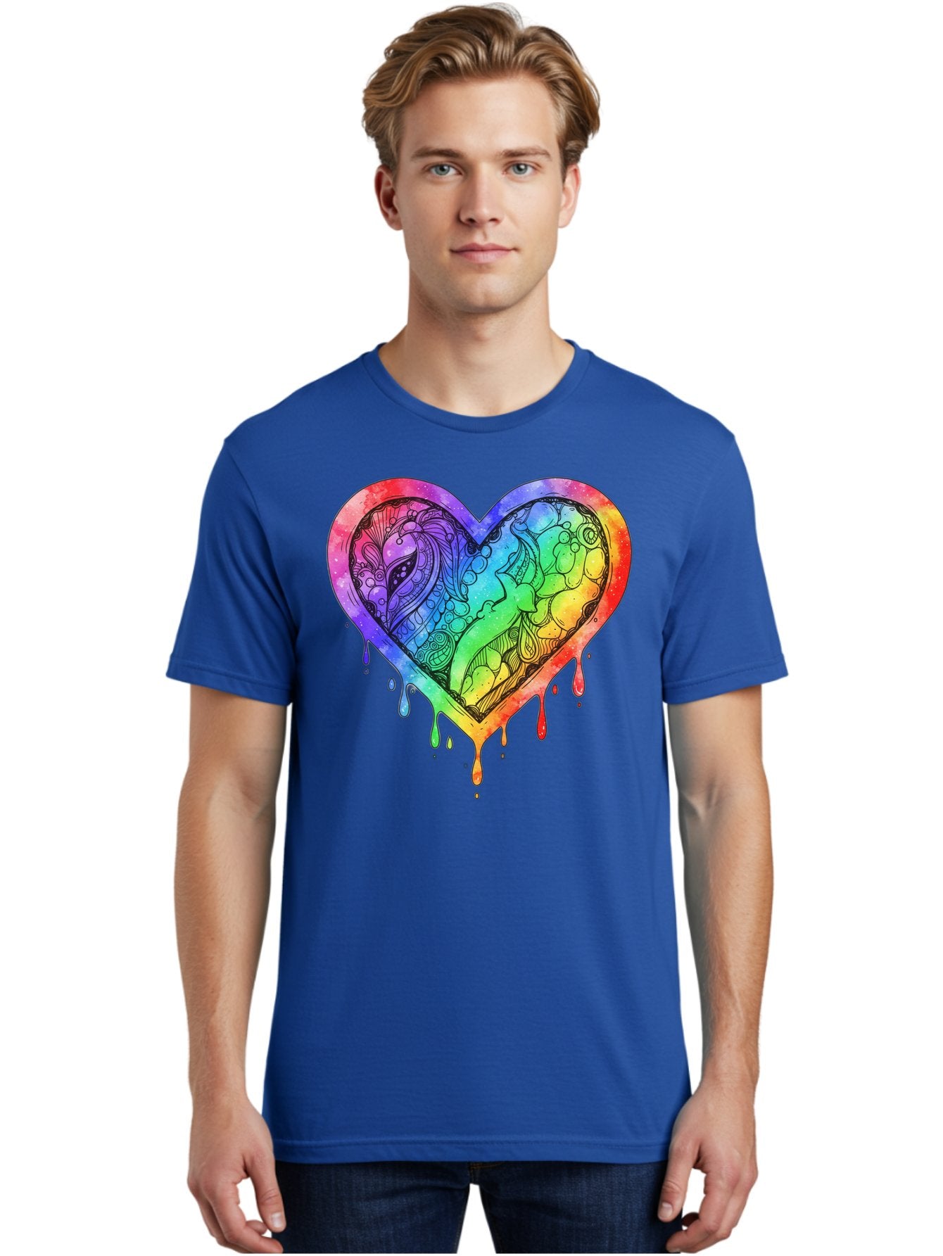 Rainbow-Heart-Koi Men'S Graphic Tee, 100% Cotton, Comfortable Casual Summer Wear, Machine Washable, Vintage Camera, Old Camera, Antique Camera, Black Camera, Classic Photography, Photography Equipment, Nostalgic Device, Film Camera, Camera Art Baj740 23