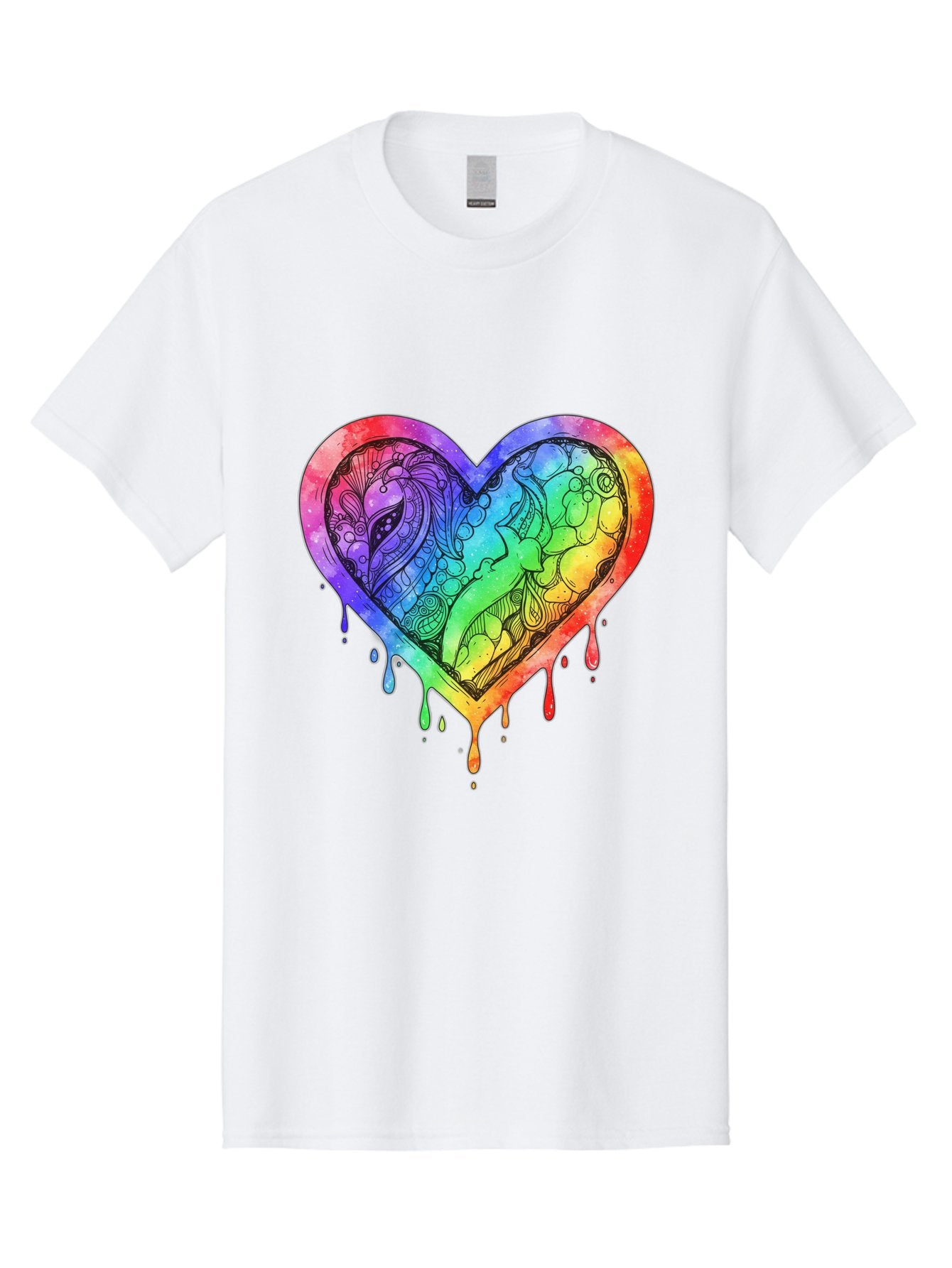 Rainbow-Heart-Koi Men'S Graphic Tee, 100% Cotton, Comfortable Casual Summer Wear, Machine Washable, Vintage Camera, Old Camera, Antique Camera, Black Camera, Classic Photography, Photography Equipment, Nostalgic Device, Film Camera, Camera Art Baj740 10