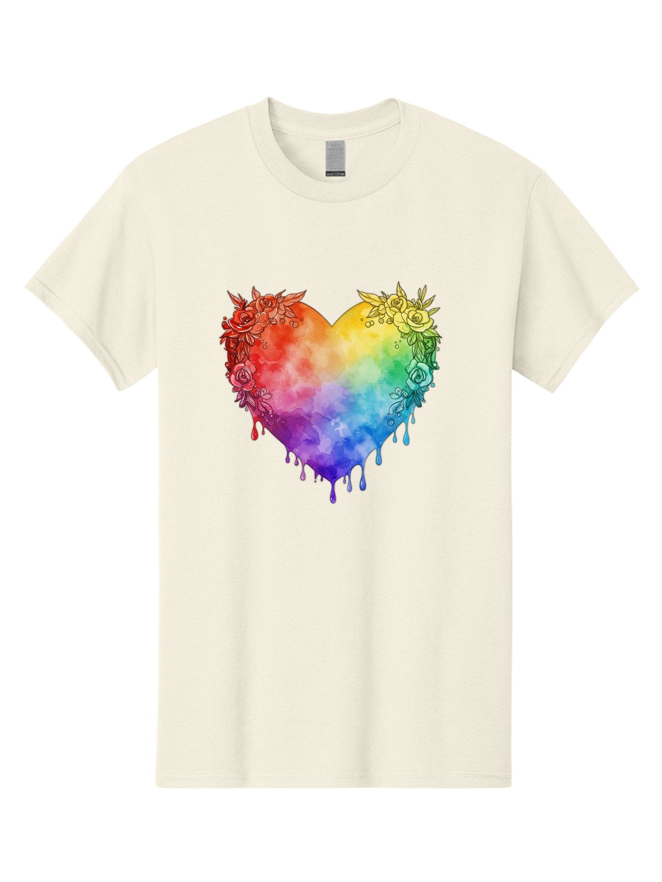 Rainbow-Heart-With-Roses Men'S Graphic Tee, 100% Cotton, Comfortable Casual Summer Wear, Machine Washable, Vintage Camera, Old Camera, Antique Camera, Black Camera, Classic Photography, Photography Equipment, Nostalgic Device, Film Camera, Baj741 9
