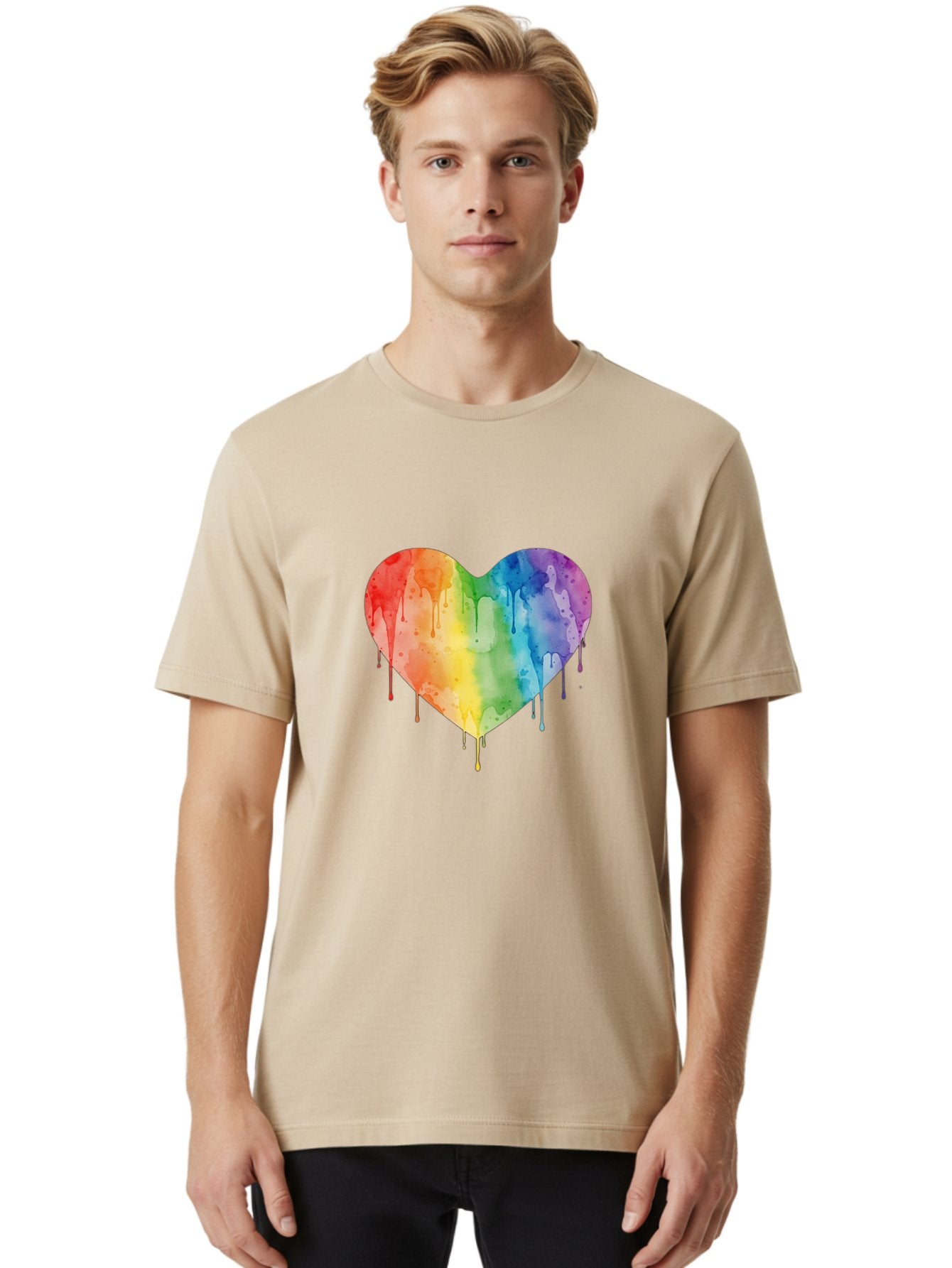 Rainbow-Heart Men'S Graphic Tee, 100% Cotton, Comfortable Casual Summer Wear, Machine Washable, Vintage Camera, Old Camera, Antique Camera, Black Camera, Classic Photography, Photography Equipment, Nostalgic Device, Film Camera, Camera Art Baj742 26