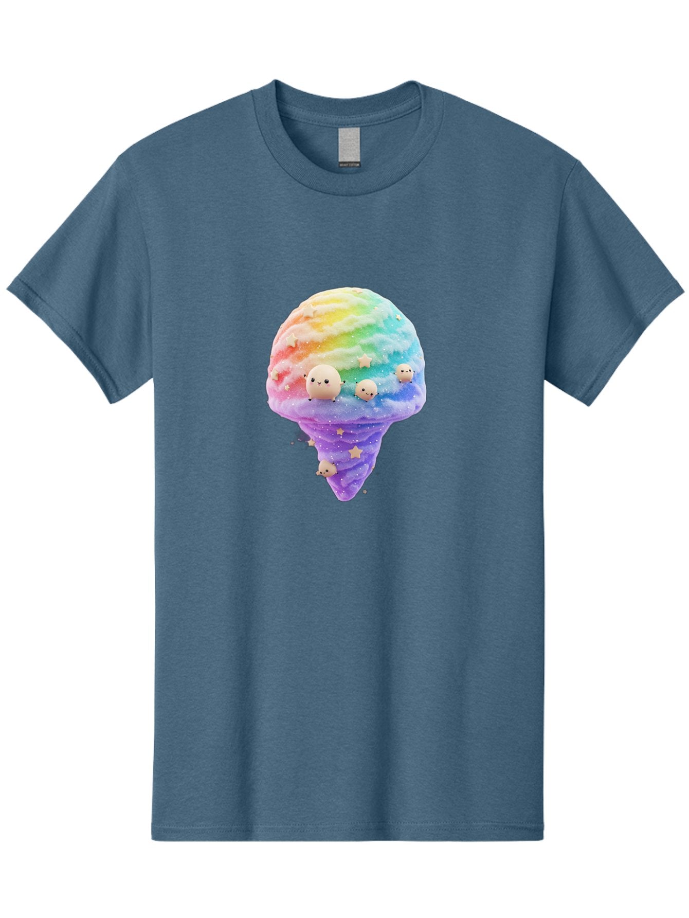 Rainbow-Ice-Cream Men'S Graphic Tee, 100% Cotton, Comfortable Casual Summer Wear, Machine Washable, Vintage Camera, Old Camera, Antique Camera, Black Camera, Classic Photography, Photography Equipment, Nostalgic Device, Film Camera, Camera Art Baj743 3