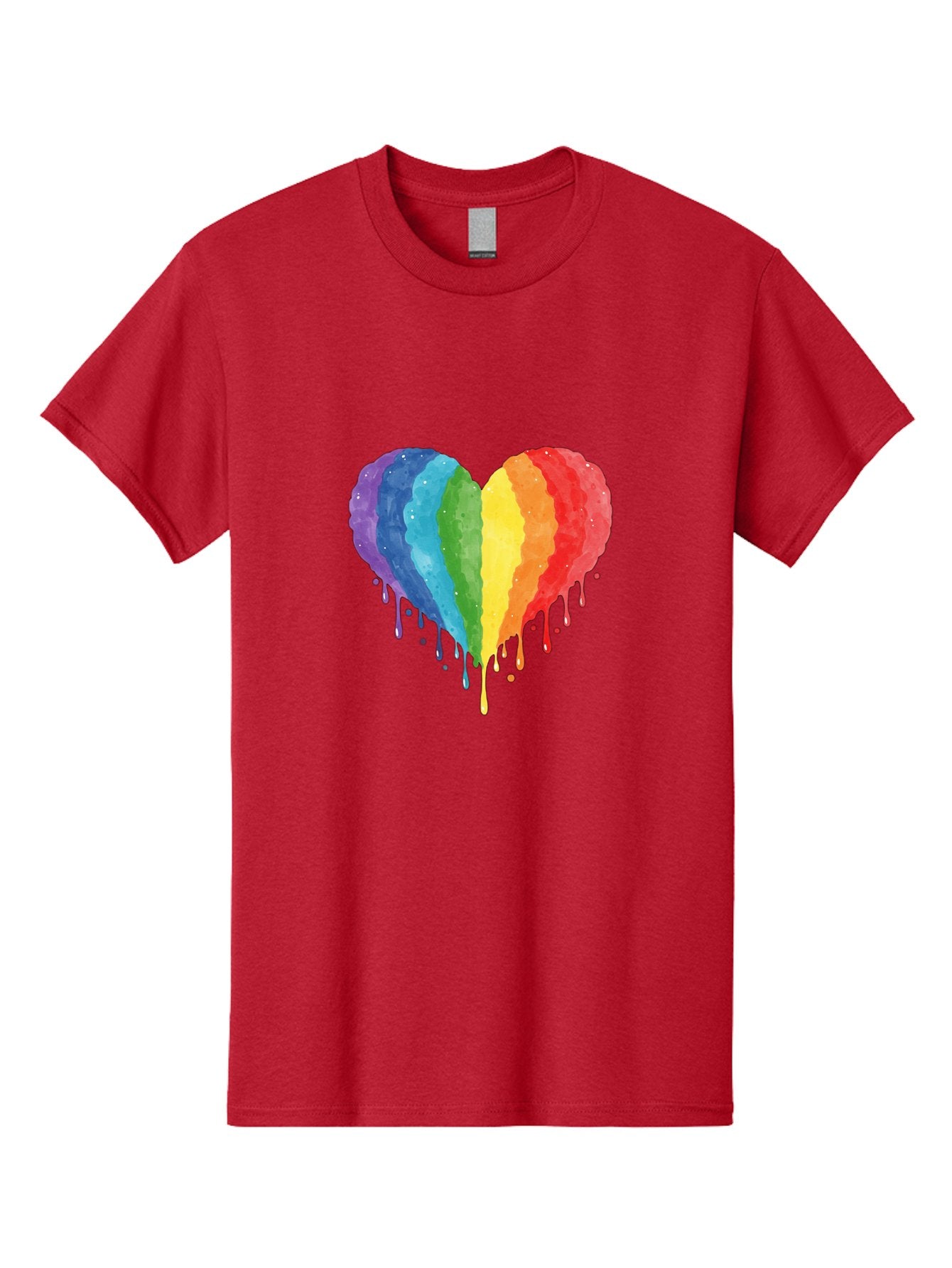 Rainbow-Melting-Heart Men'S Graphic Tee, 100% Cotton, Comfortable Casual Summer Wear, Machine Washable, Vintage Camera, Old Camera, Antique Camera, Black Camera, Classic Photography, Photography Equipment, Nostalgic Device, Film Camera, Baj744 13