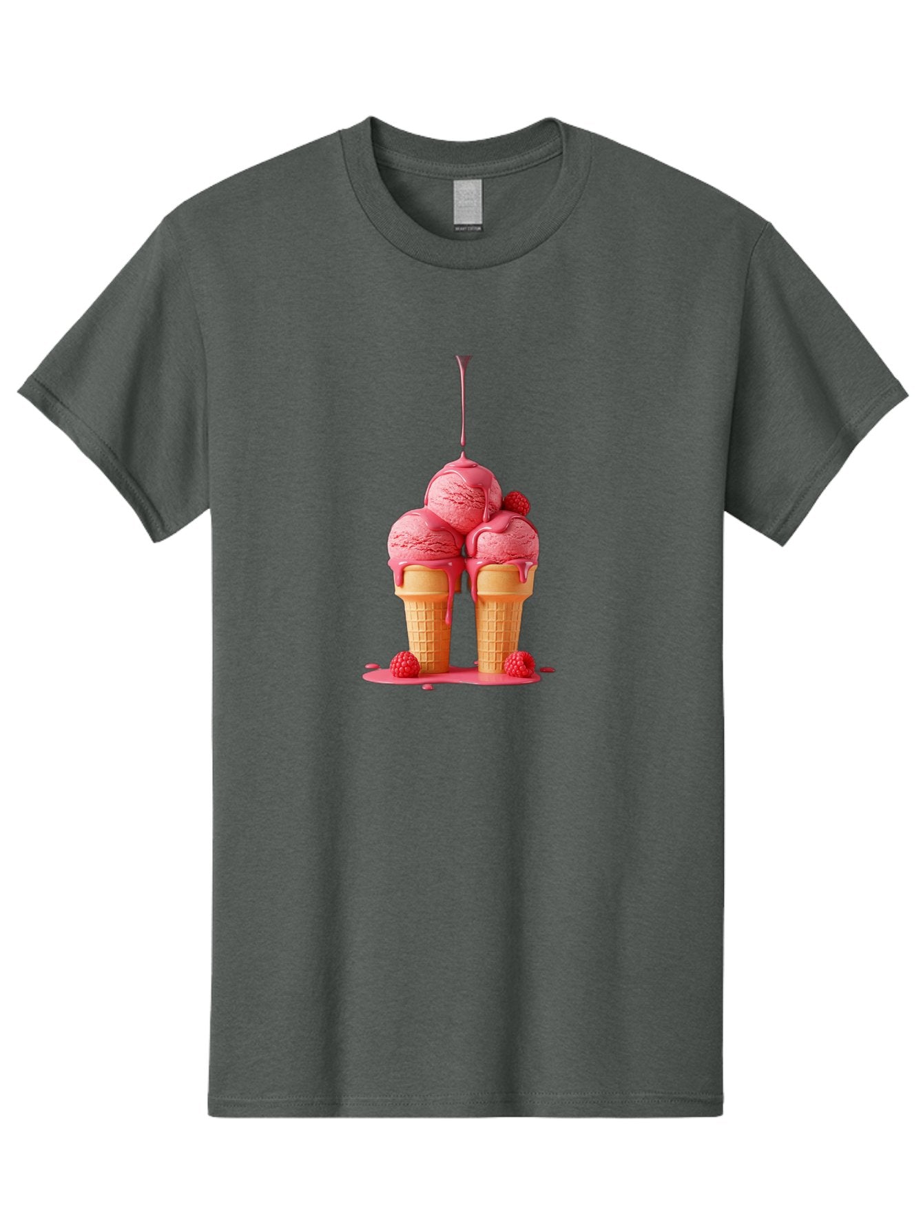 Raspberry-Ice-Cream Men'S Graphic Tee, 100% Cotton, Comfortable Casual Summer Wear, Machine Washable, Vintage Camera, Old Camera, Antique Camera, Black Camera, Classic Photography, Photography Equipment, Nostalgic Device, Film Camera, Baj745 4
